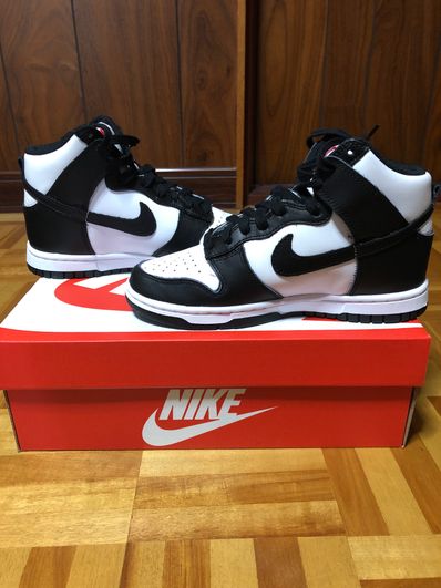 Nike Women's Dunk High "Black and White"