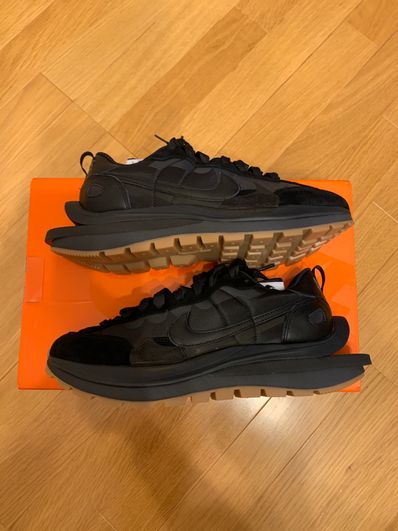 sacai × Nike VaporWaffle "Black Gum"