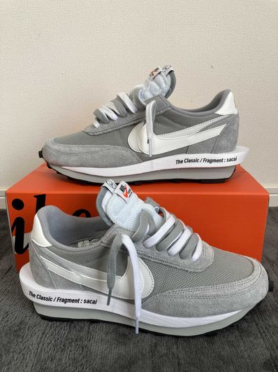 Fragment × sacai × Nike LD Waffle "Light Smoke Grey"