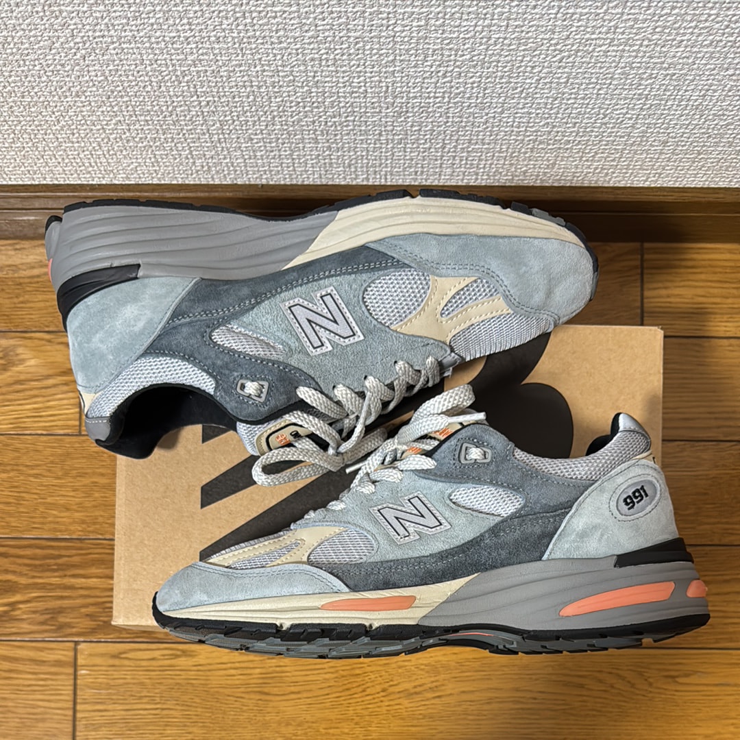 ニューバランス 991V2 "ブルーシルバー"