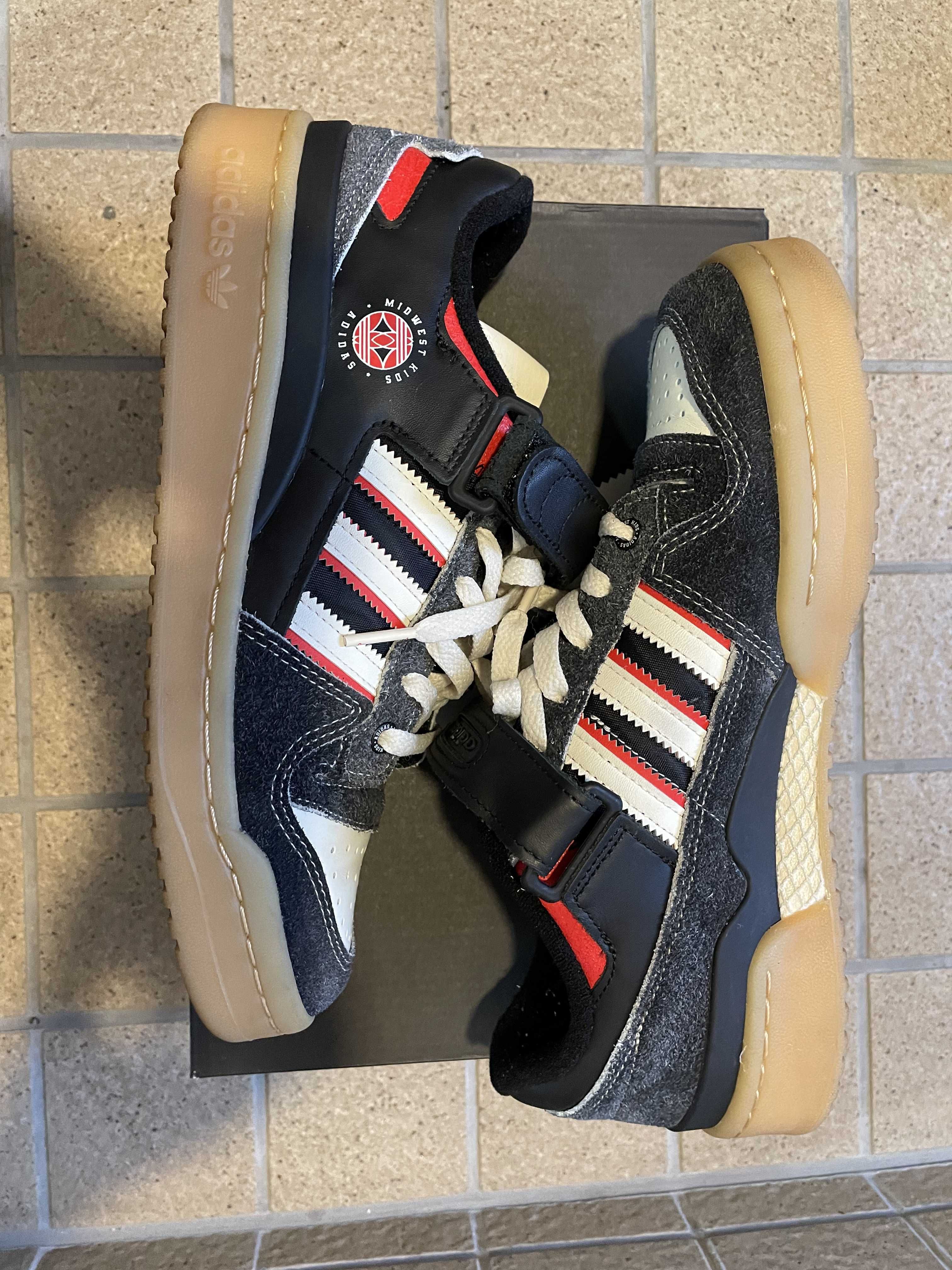 Midwest Kids × adidas Forum Low "Black"
