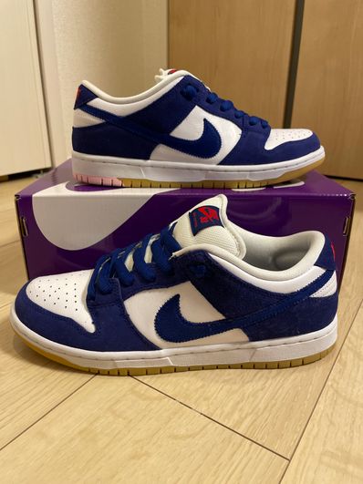 Nike SB Dunk Low "Los Angeles Dodgers/Deep Royal Blue"
