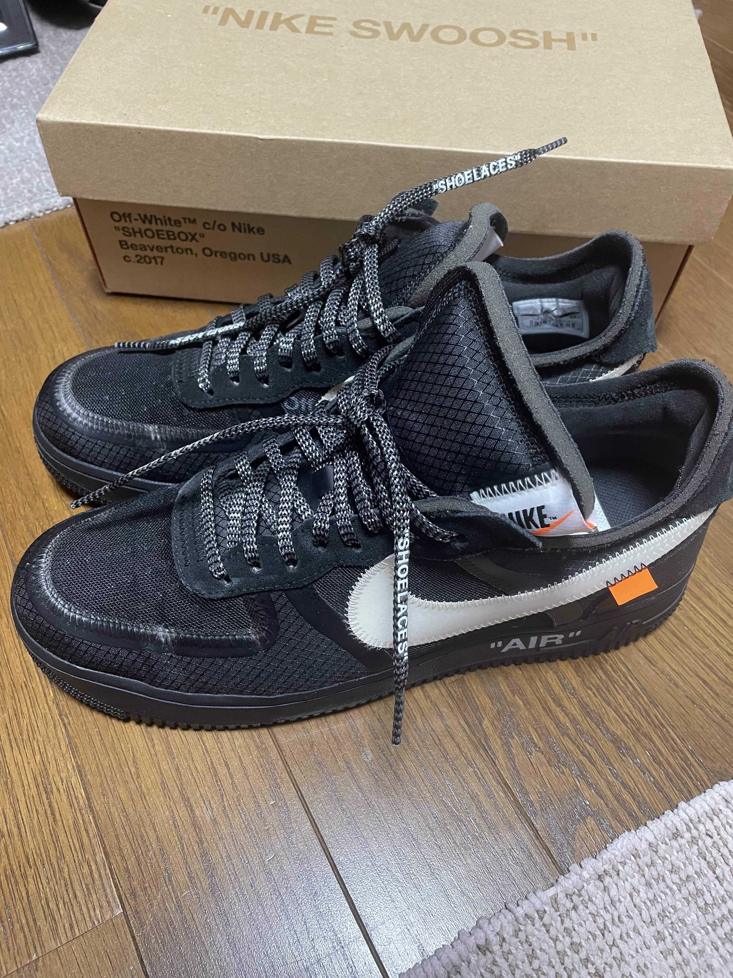 Off-White × Nike Air Force 1 Low "Black"