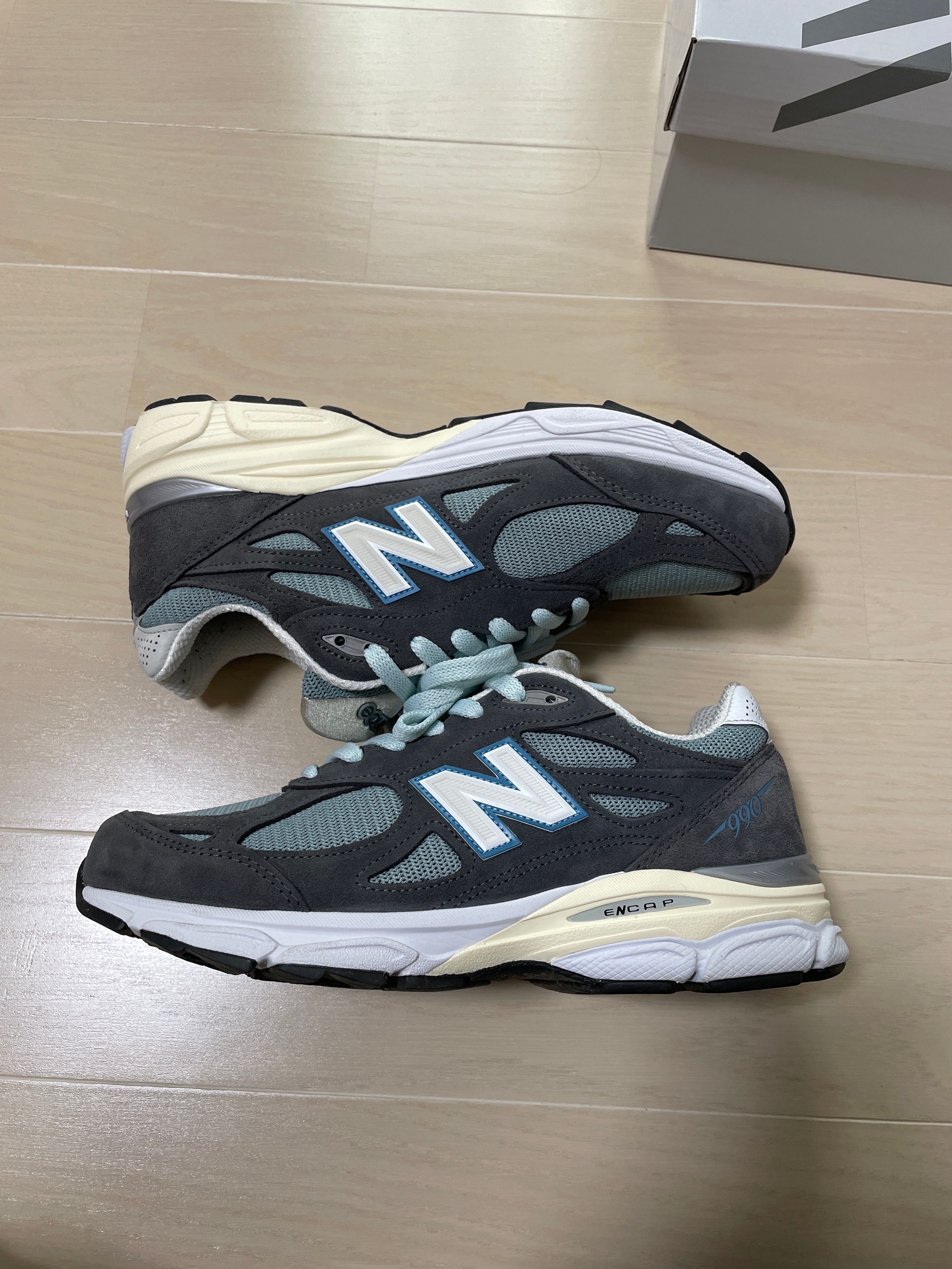 KITH × New Balance 990V3 "Steel Blue"