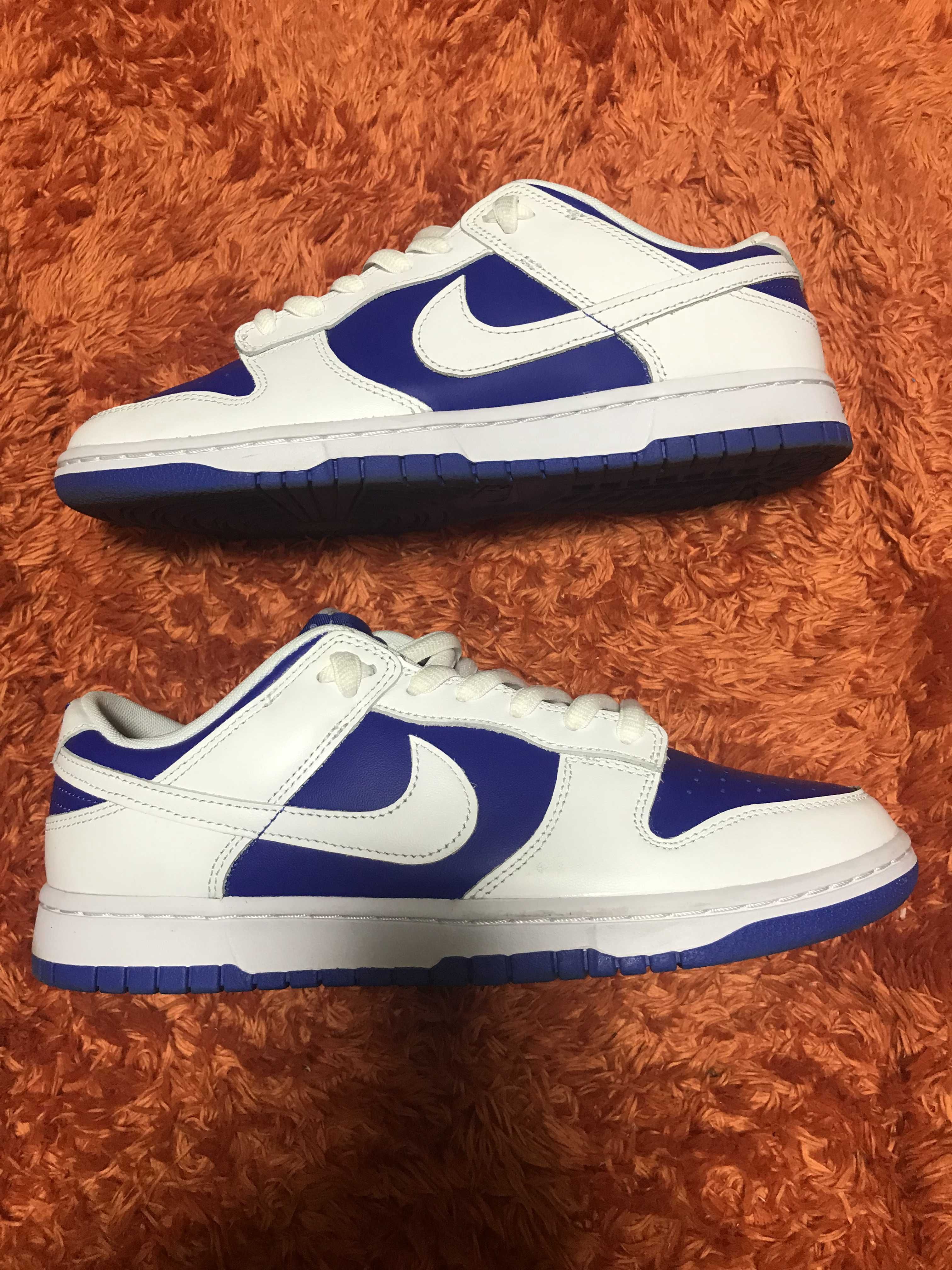 Nike Dunk Low Retro "Racer Blue and White"