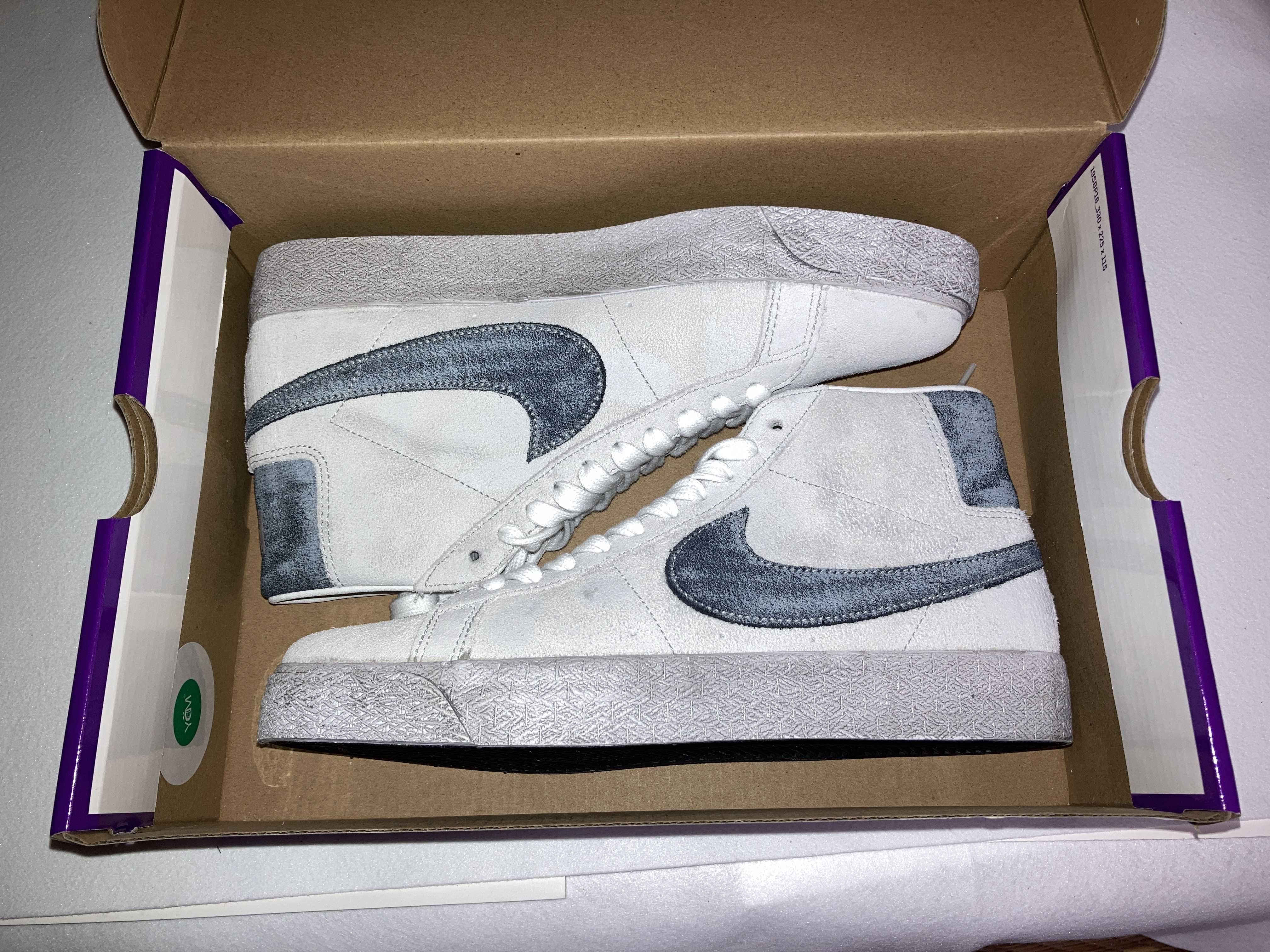 Nike SB Blazer Mid "Faded/White"