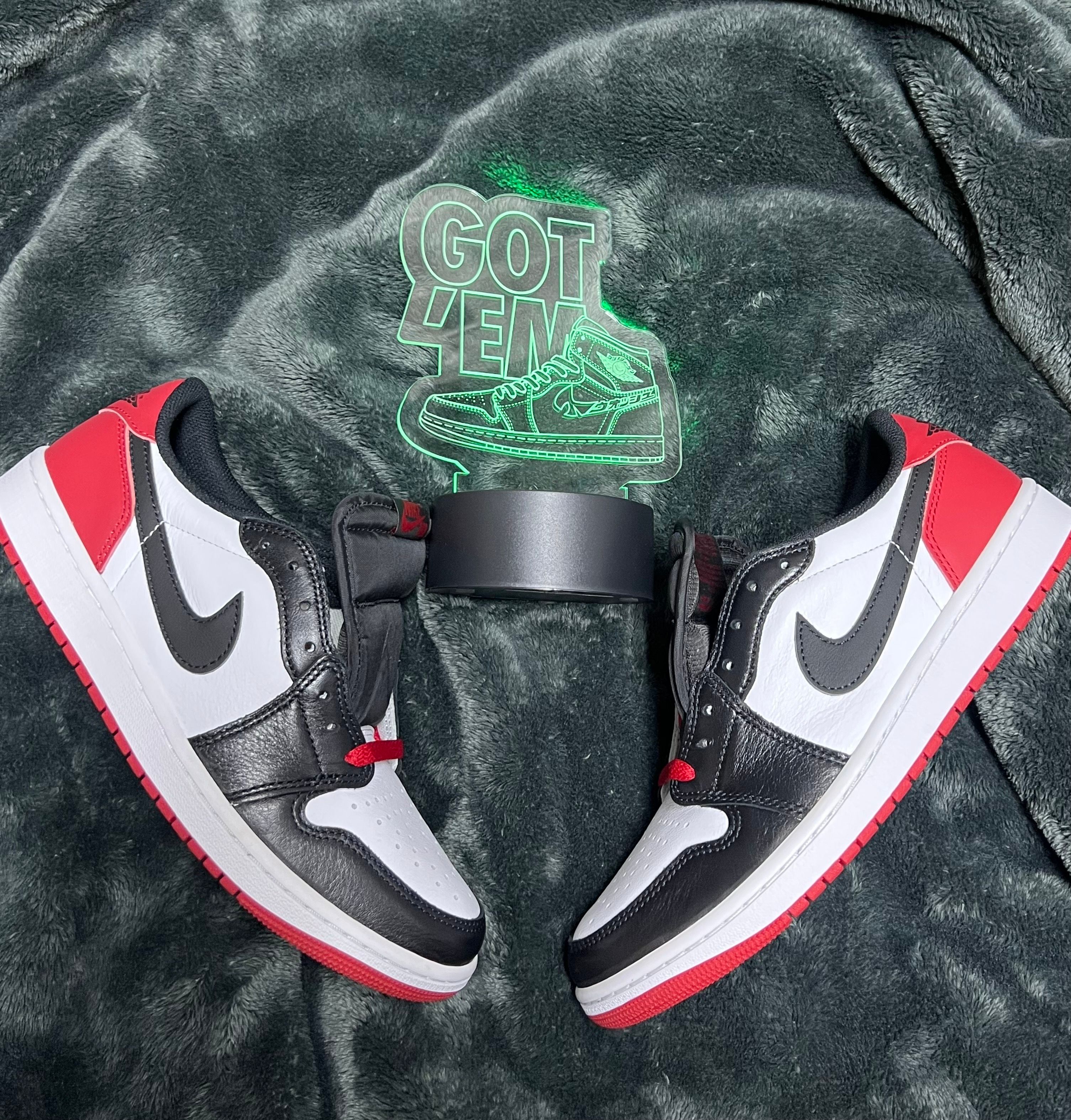 Nike Air Jordan 1 Retro Low OG "Black Toe"