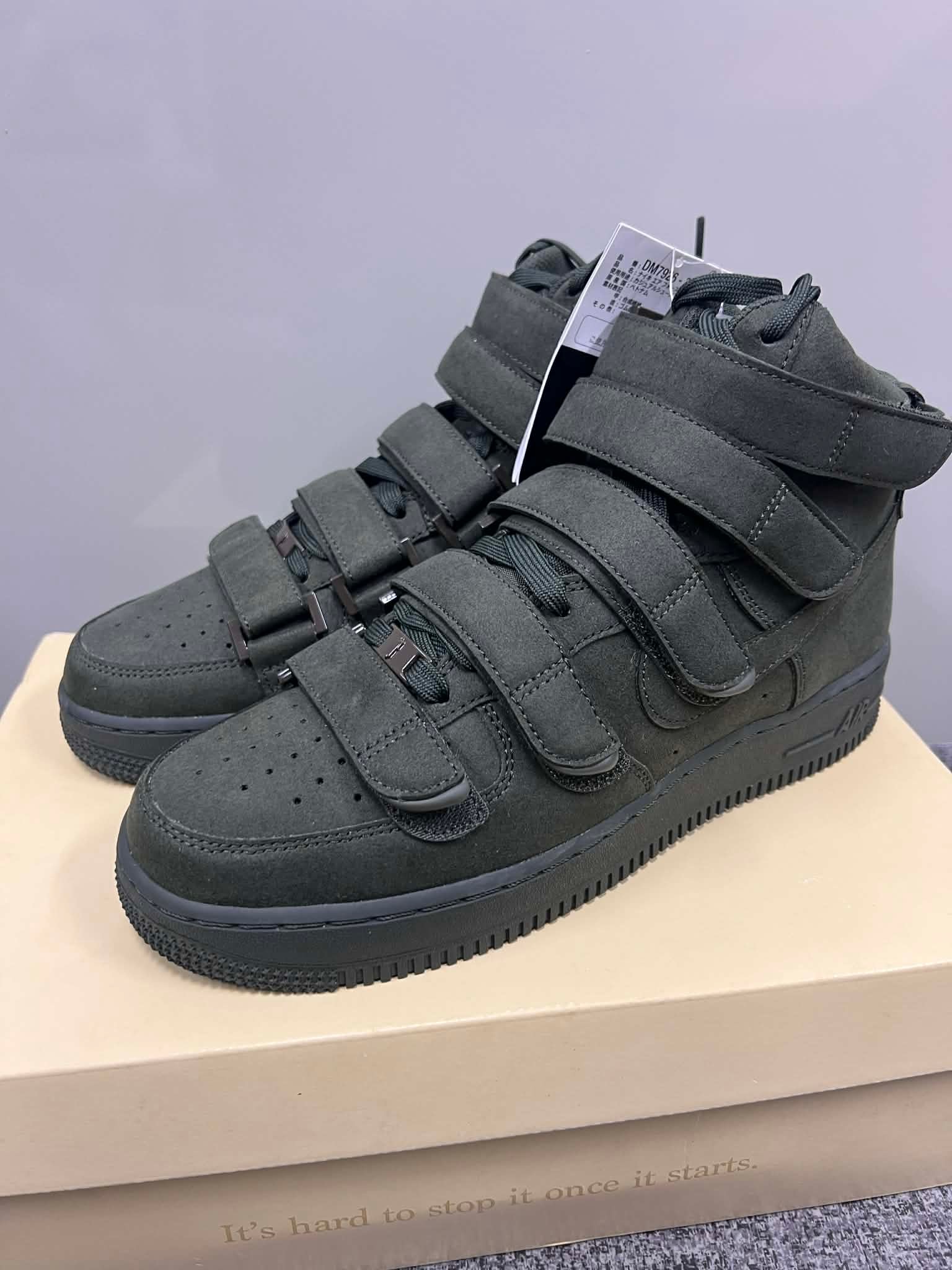 Billie Eilish × Nike Air Force 1 High '07 SP "Sequoia"
