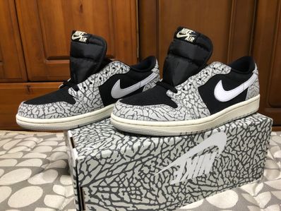 Nike Women's Air Jordan 1 Retro Low OG "Black Cement"