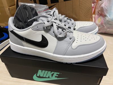 Nike Air Jordan 1 Low Golf "Wolf Grey/Photon Dust/White/Black"