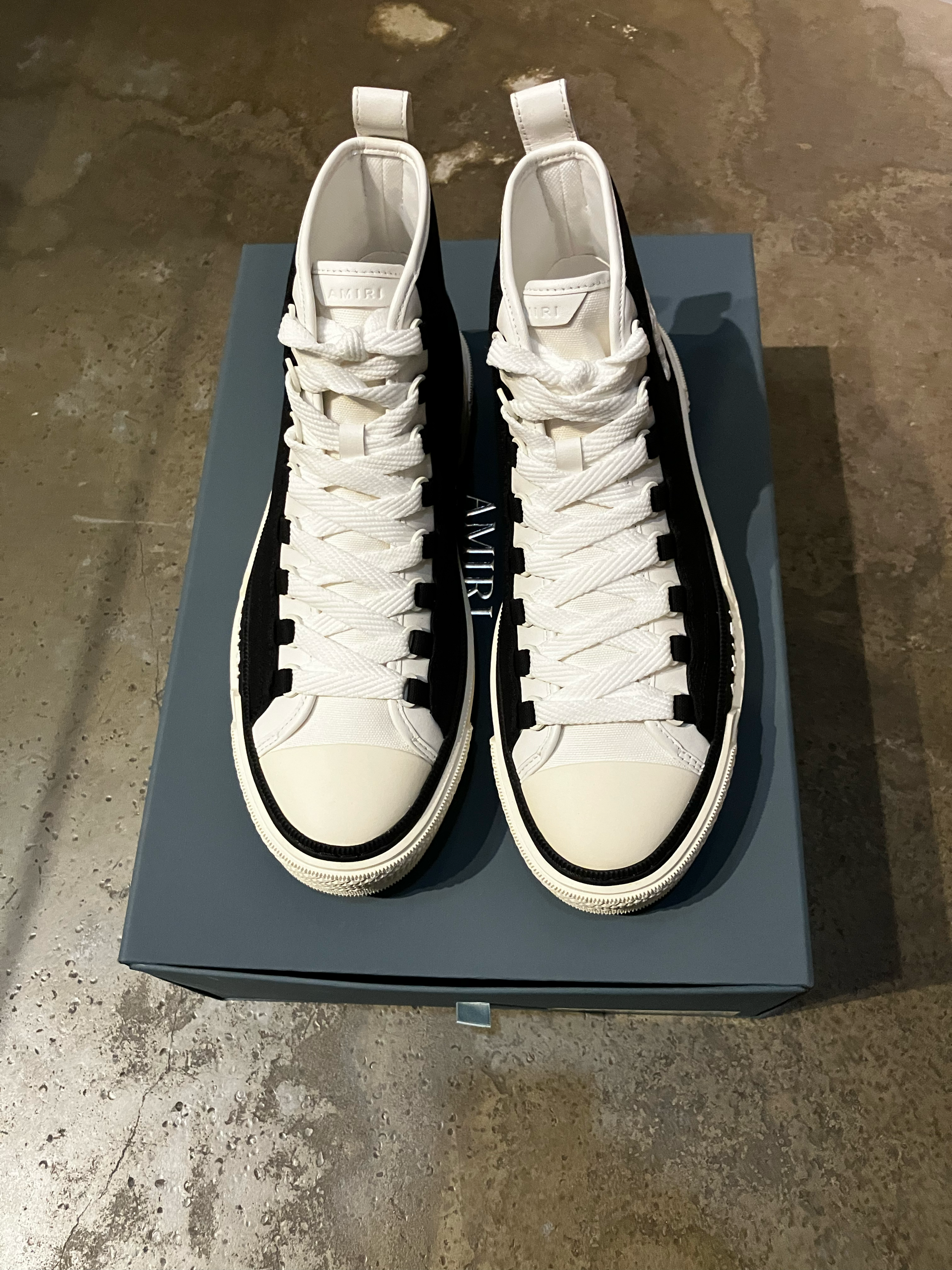 AMIRI Ma Court Hi "Black/White"