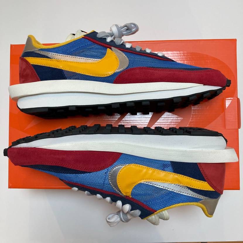 sacai × Nike LDV Waffle "Red/Blue"