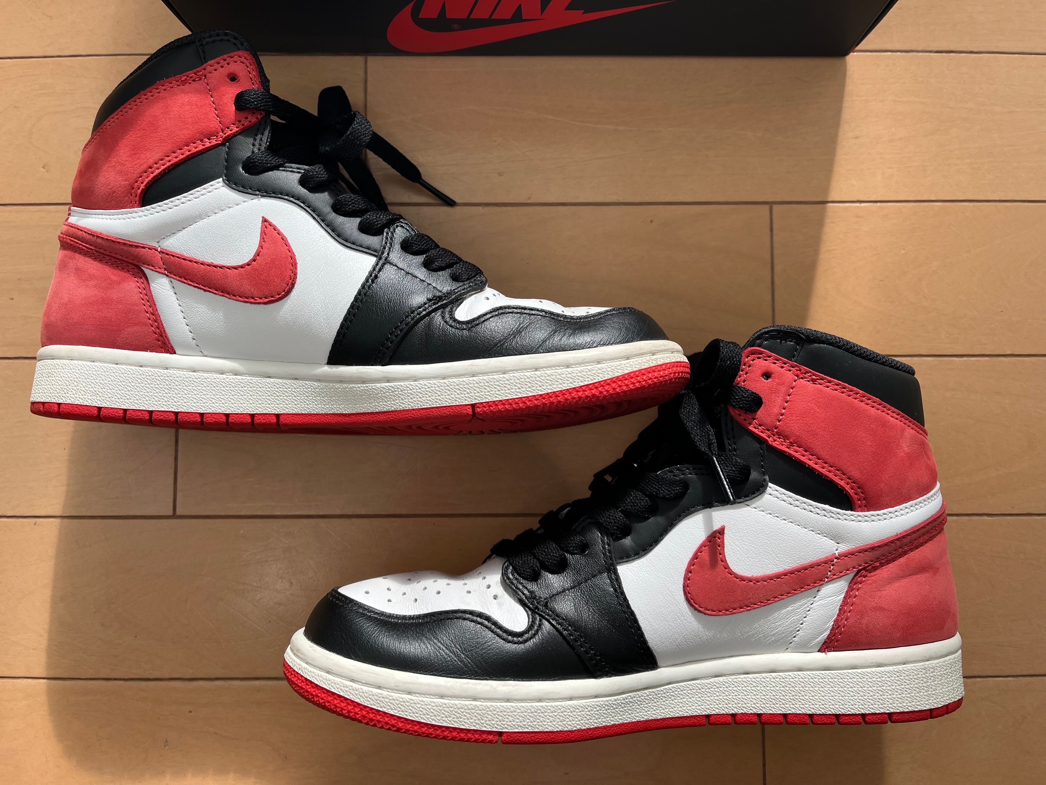 NIKE AIR JORDAN 1 RETRO HIGH "TRACK RED"