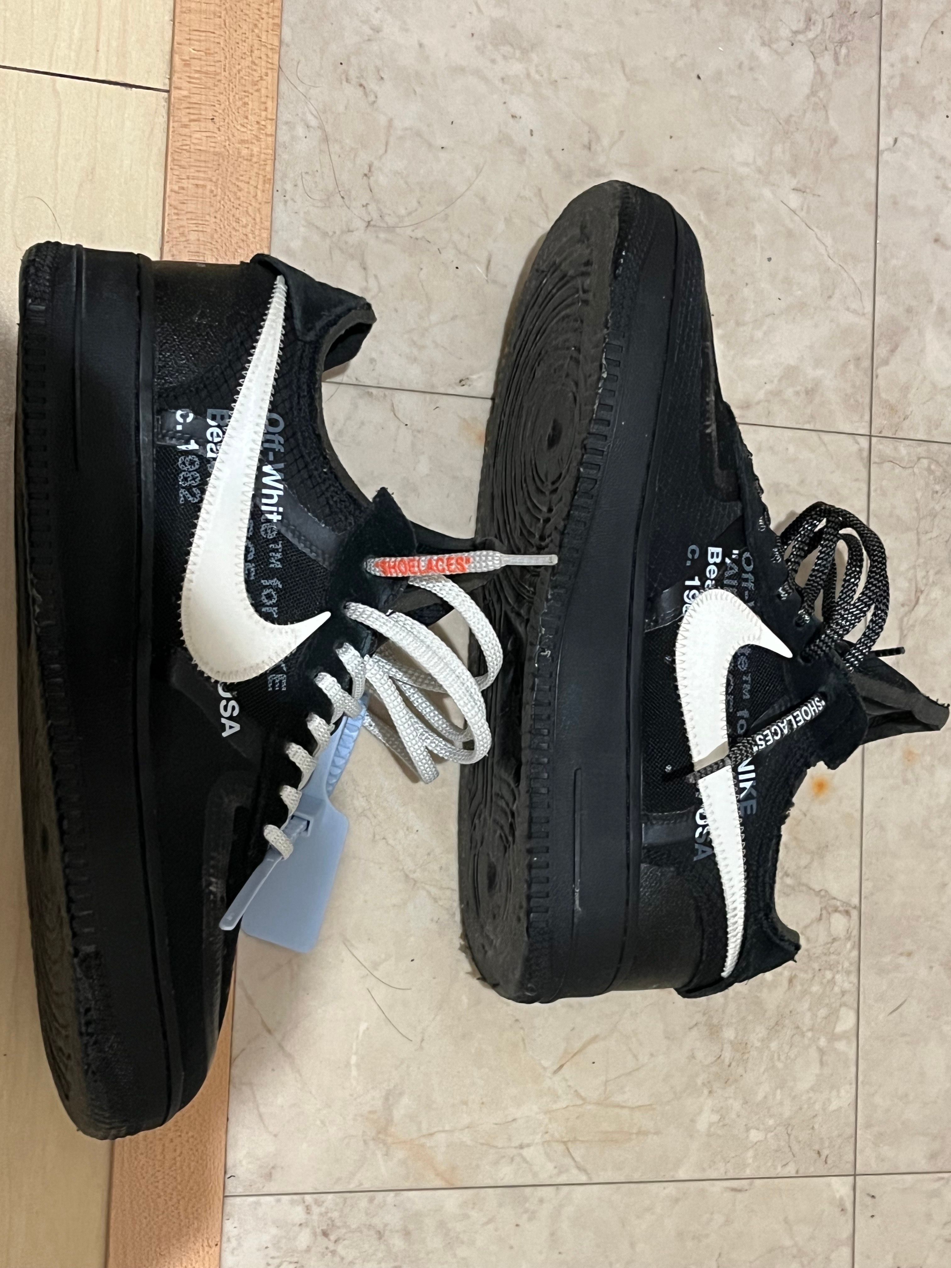 Off-White × Nike Air Force 1 Low "Black"