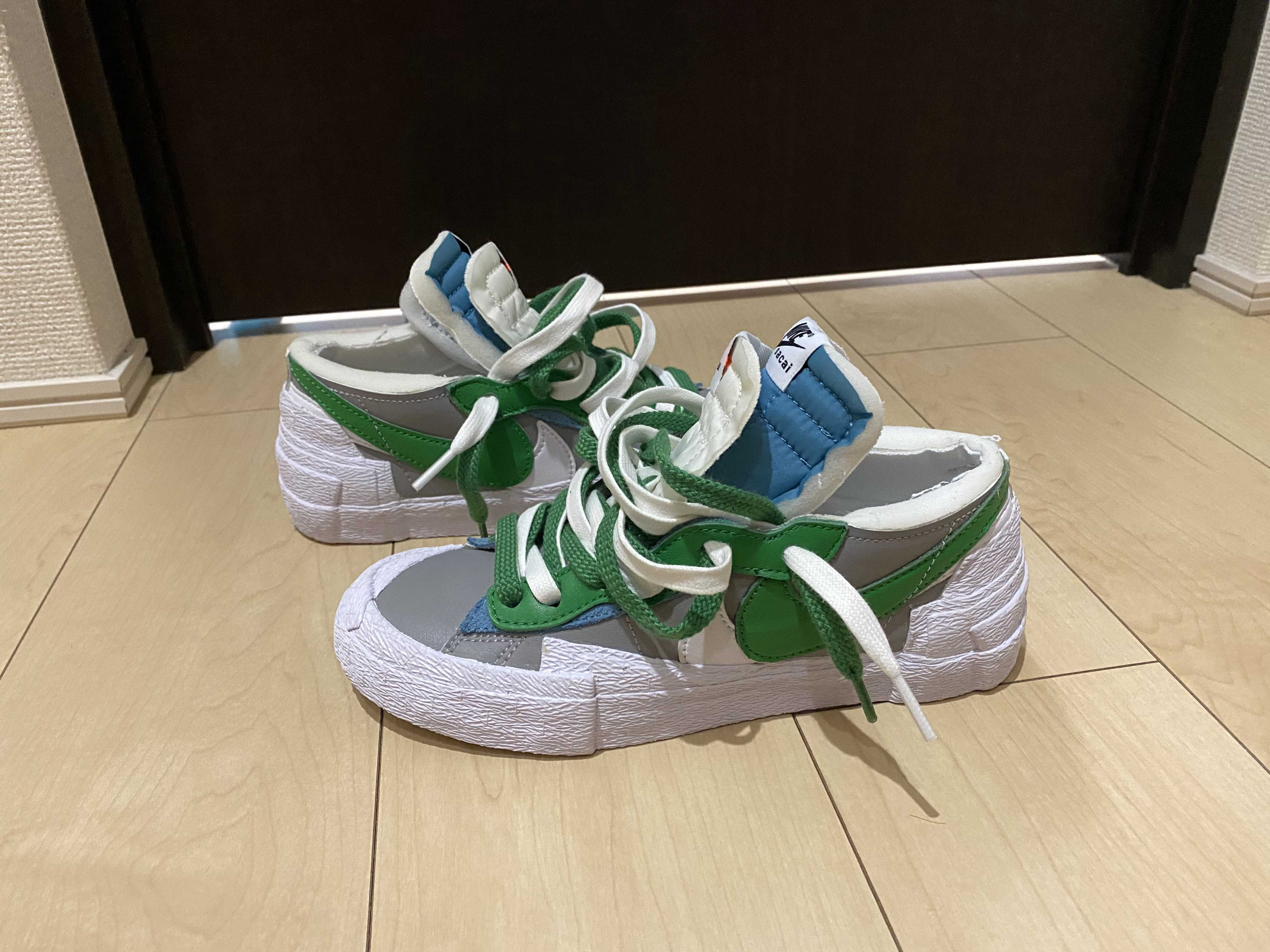 sacai × Nike Blazer Low "Classic Green"