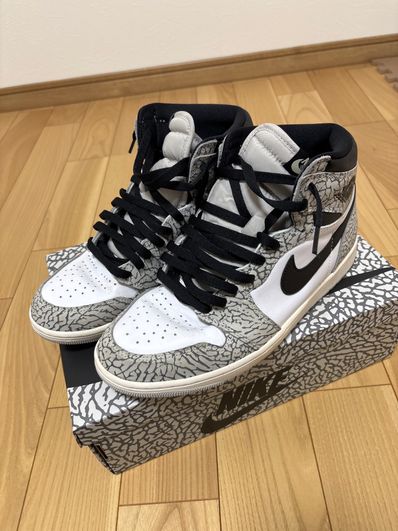 Nike Air Jordan 1 High OG "White Cement/Safari"