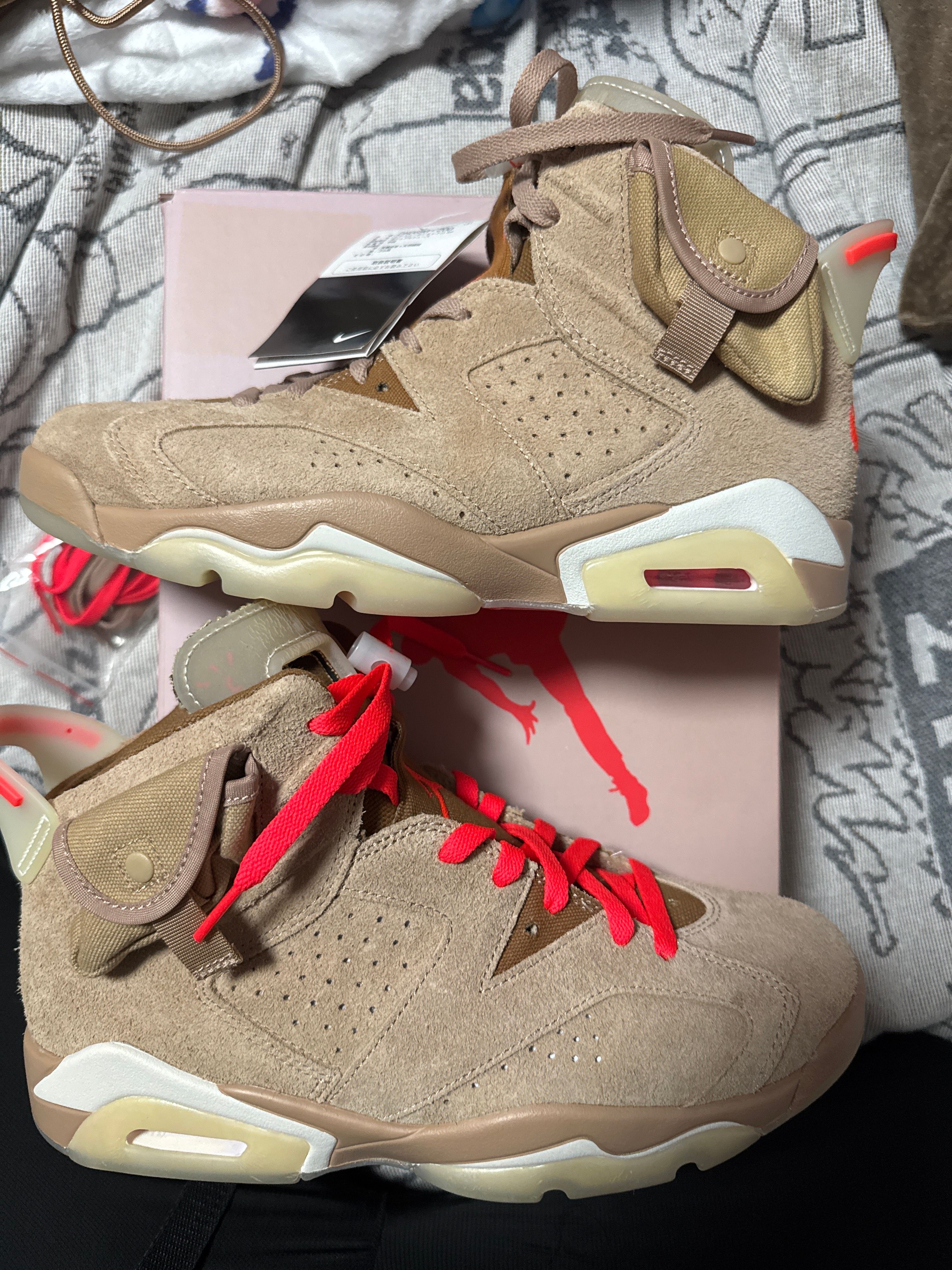 Travis Scott × Nike Air Jordan 6 "British Khaki"