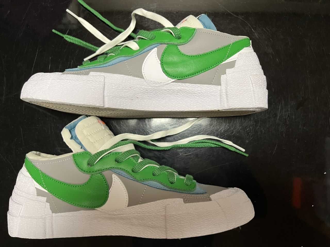 sacai × Nike Blazer Low "Classic Green"