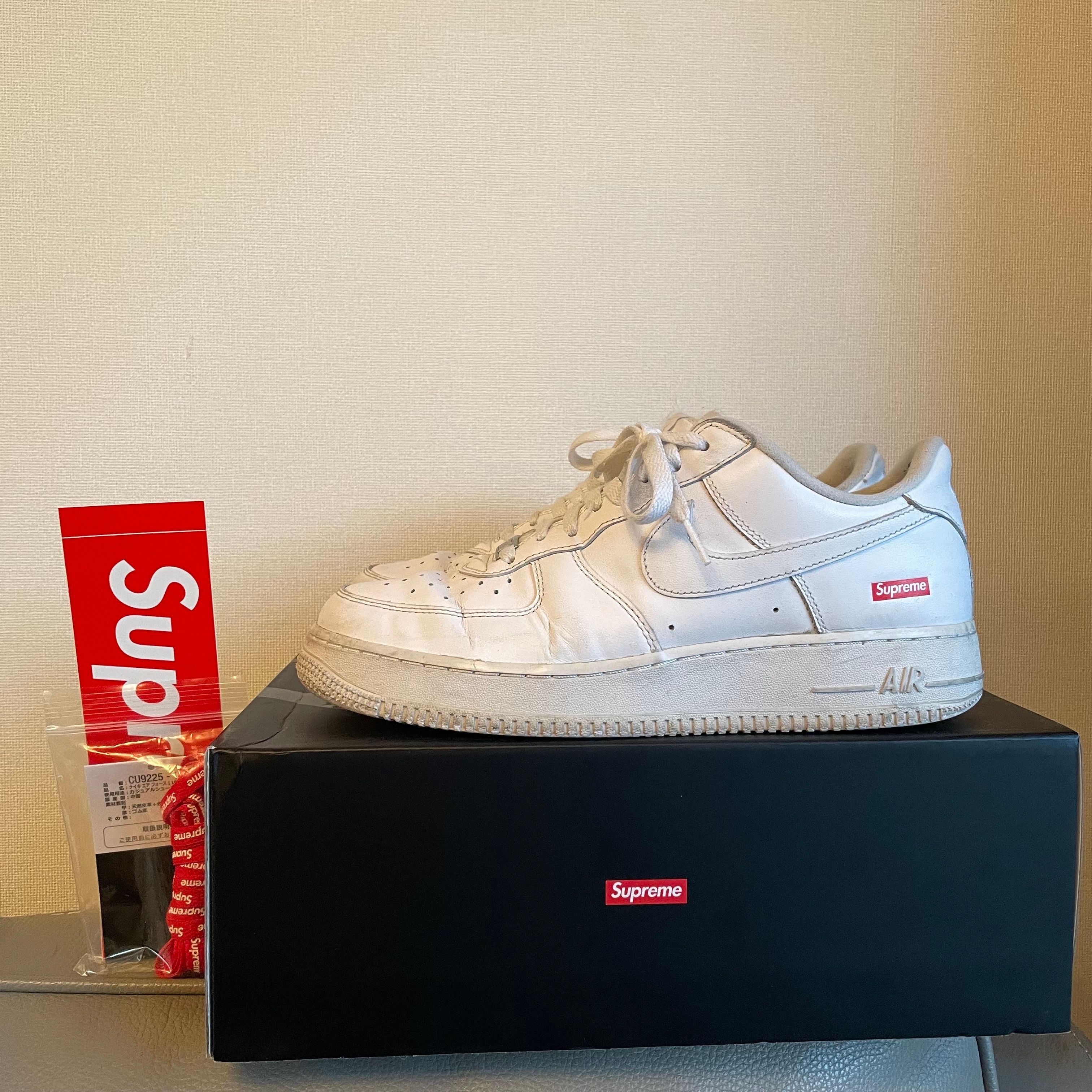 Supreme × Nike Air Force 1 Low "White"
