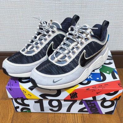 UNDEFEATED × Nike Air Zoom Spiridon "Phantom"