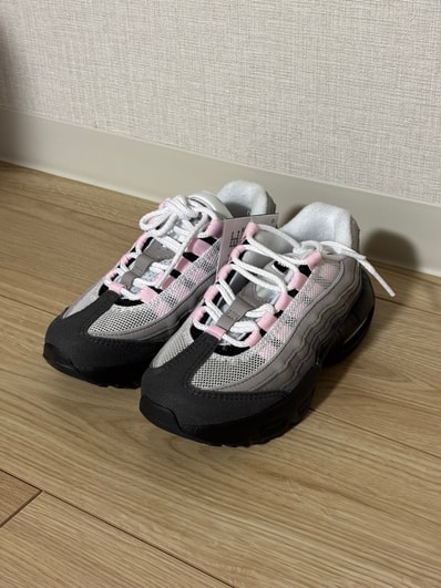 Nike PS Air Max 95 "Medium Grey/Pink Foam"
