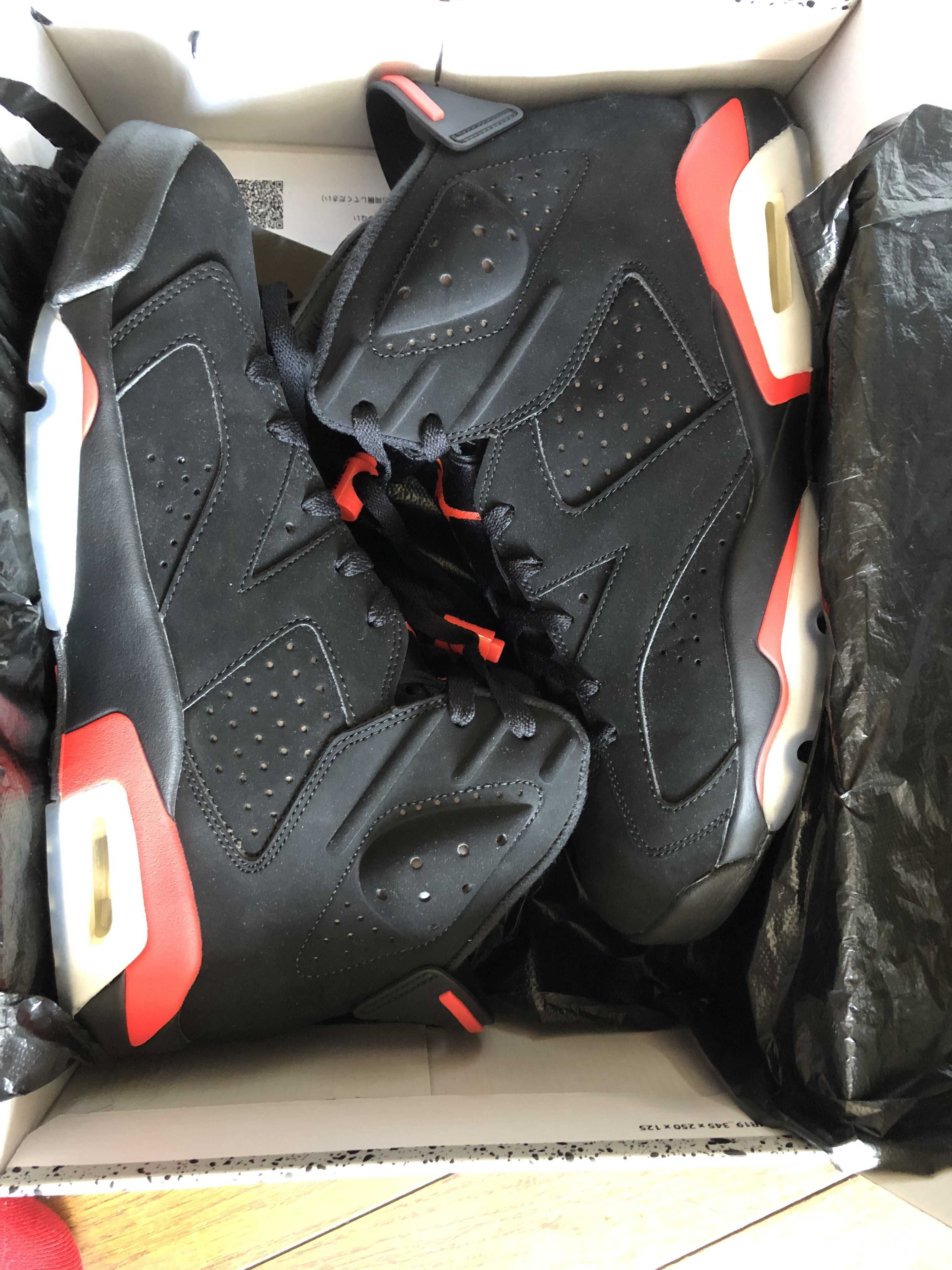 Nike Air Jordan 6 Retro OG "Black/Infrared"