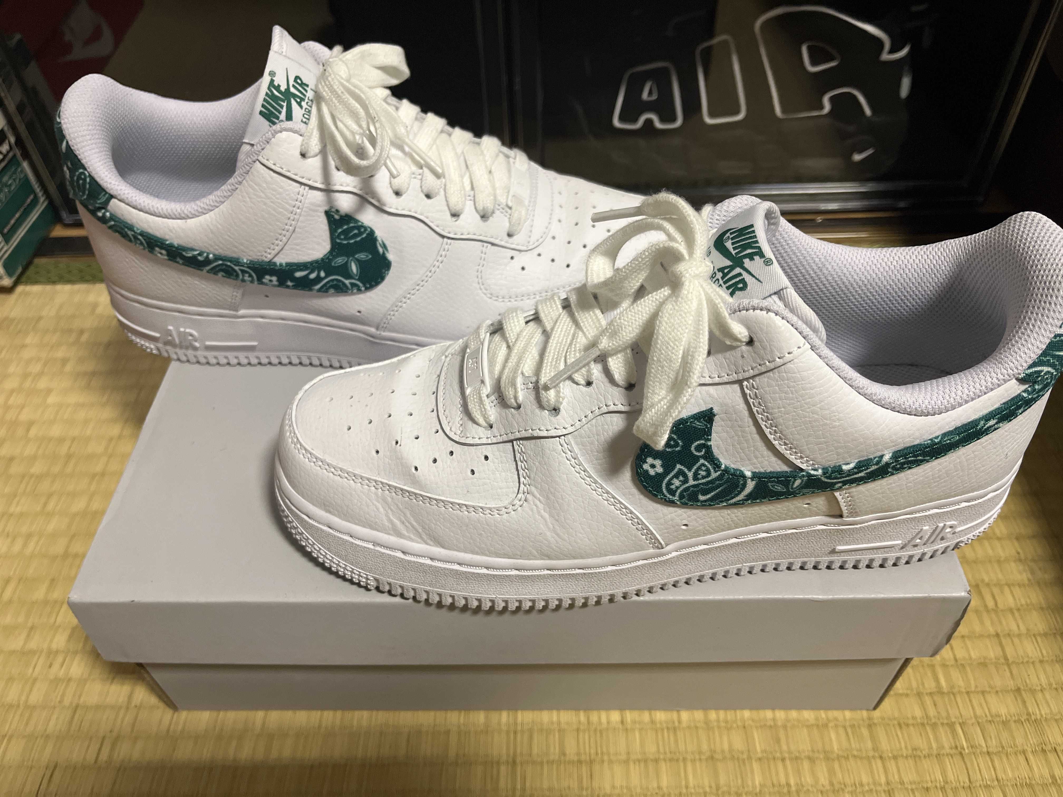 Nike Women's Air Force 1 Low '07 Essential "Green Paisley"