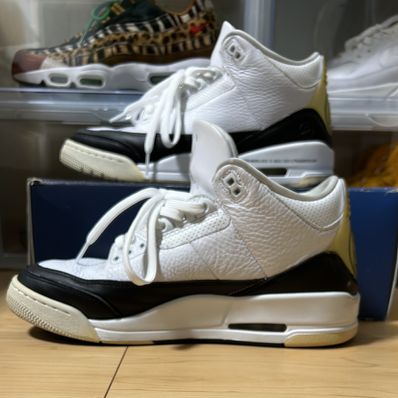 Fragment × Nike Air Jordan 3 "White/Black"