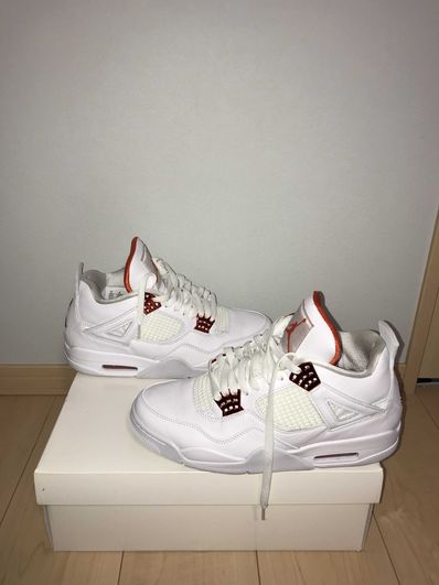 Nike Air Jordan 4 Retro "White/Team Orange"