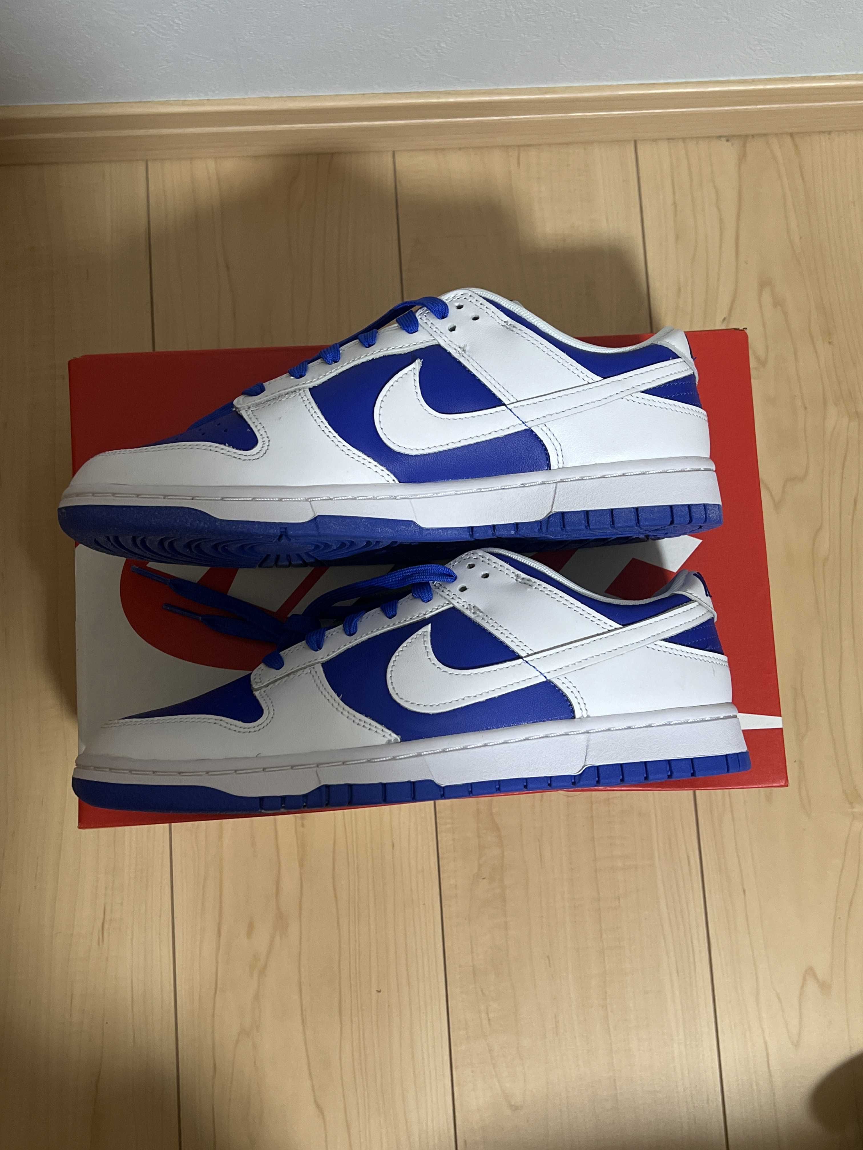 Nike Dunk Low Retro "Racer Blue and White"