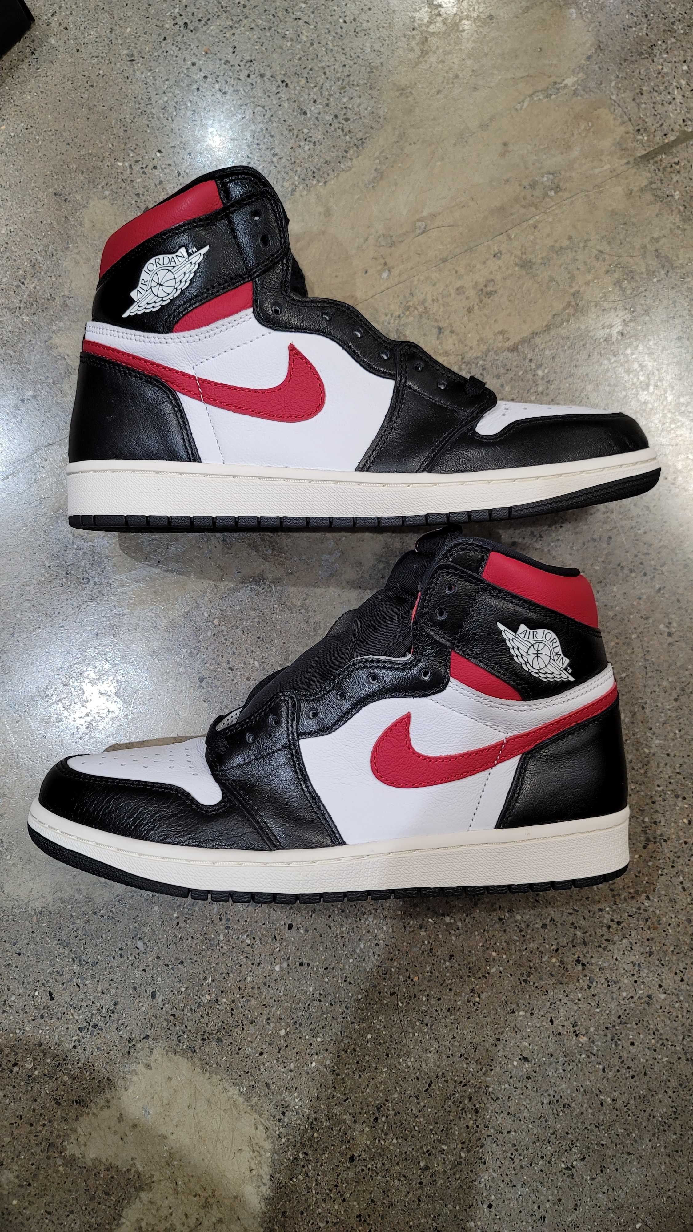 Nike Air Jordan 1 Retro High "Black/White/Sail/Gym Red"    
