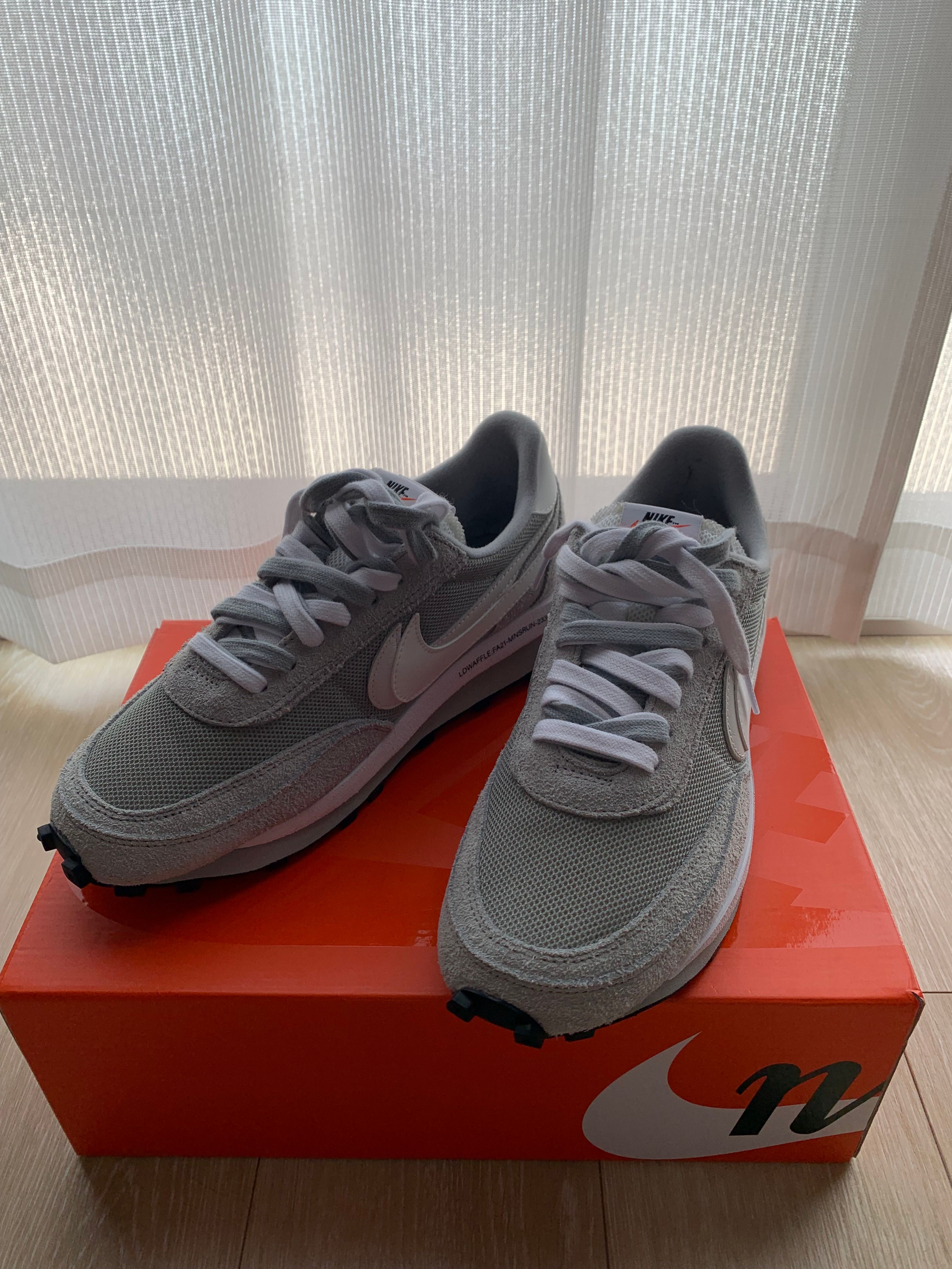 Fragment × sacai × Nike LD Waffle "Light Smoke Grey"