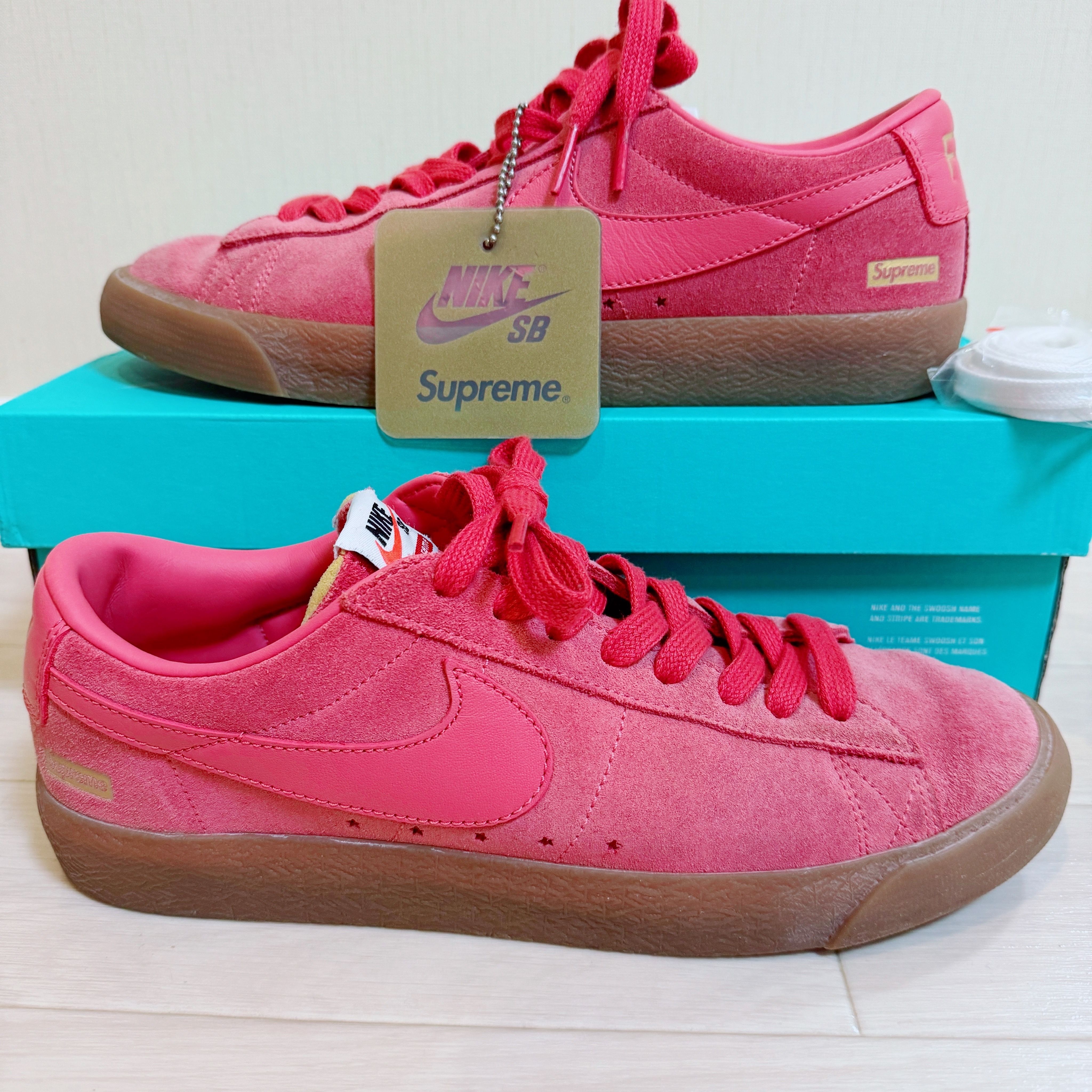 Supreme × Nike SB Blazer Low GT "Desert Bloom"