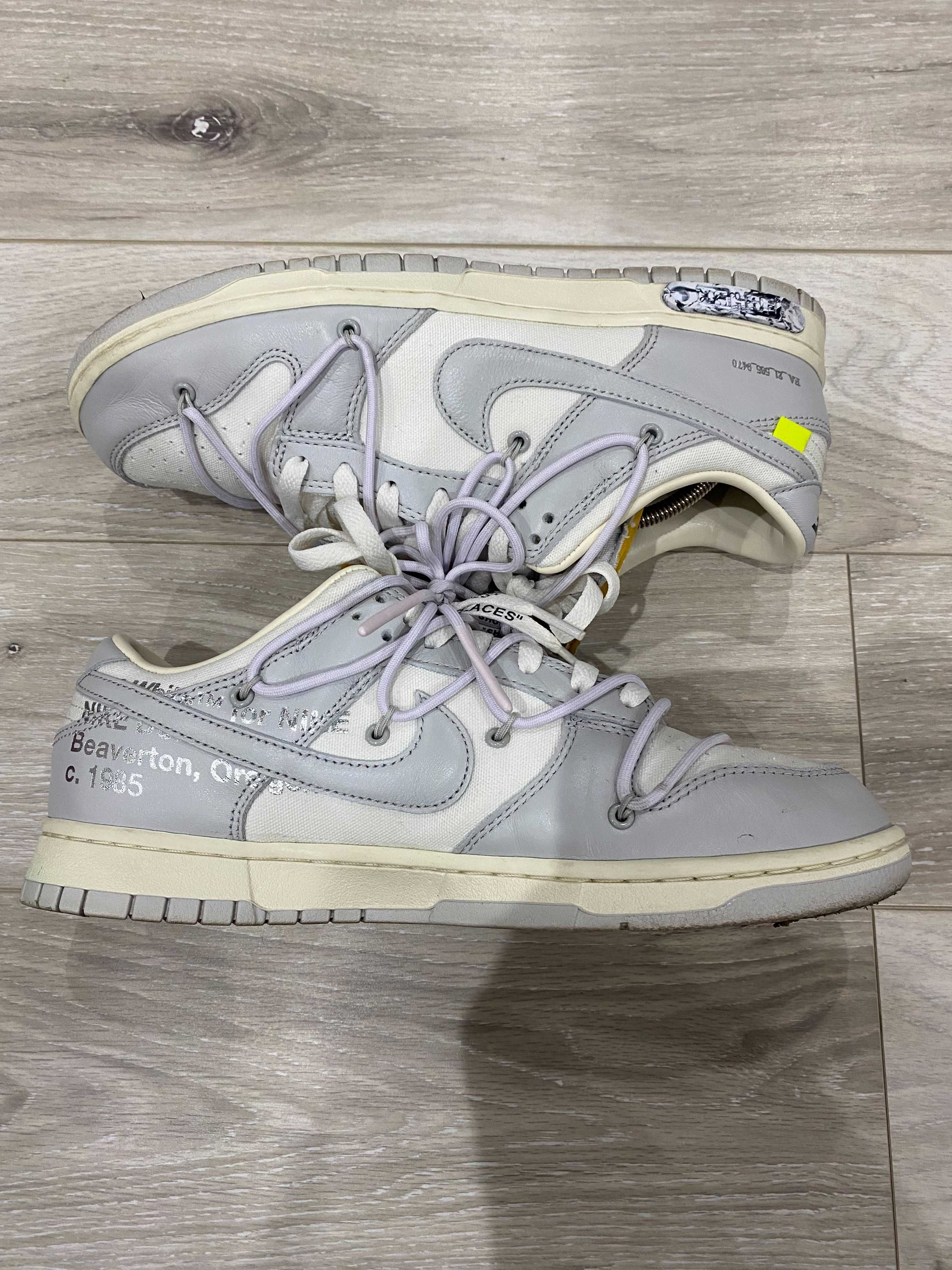 Off-White × Nike Dunk Low 1 of 50 "Lot.49"