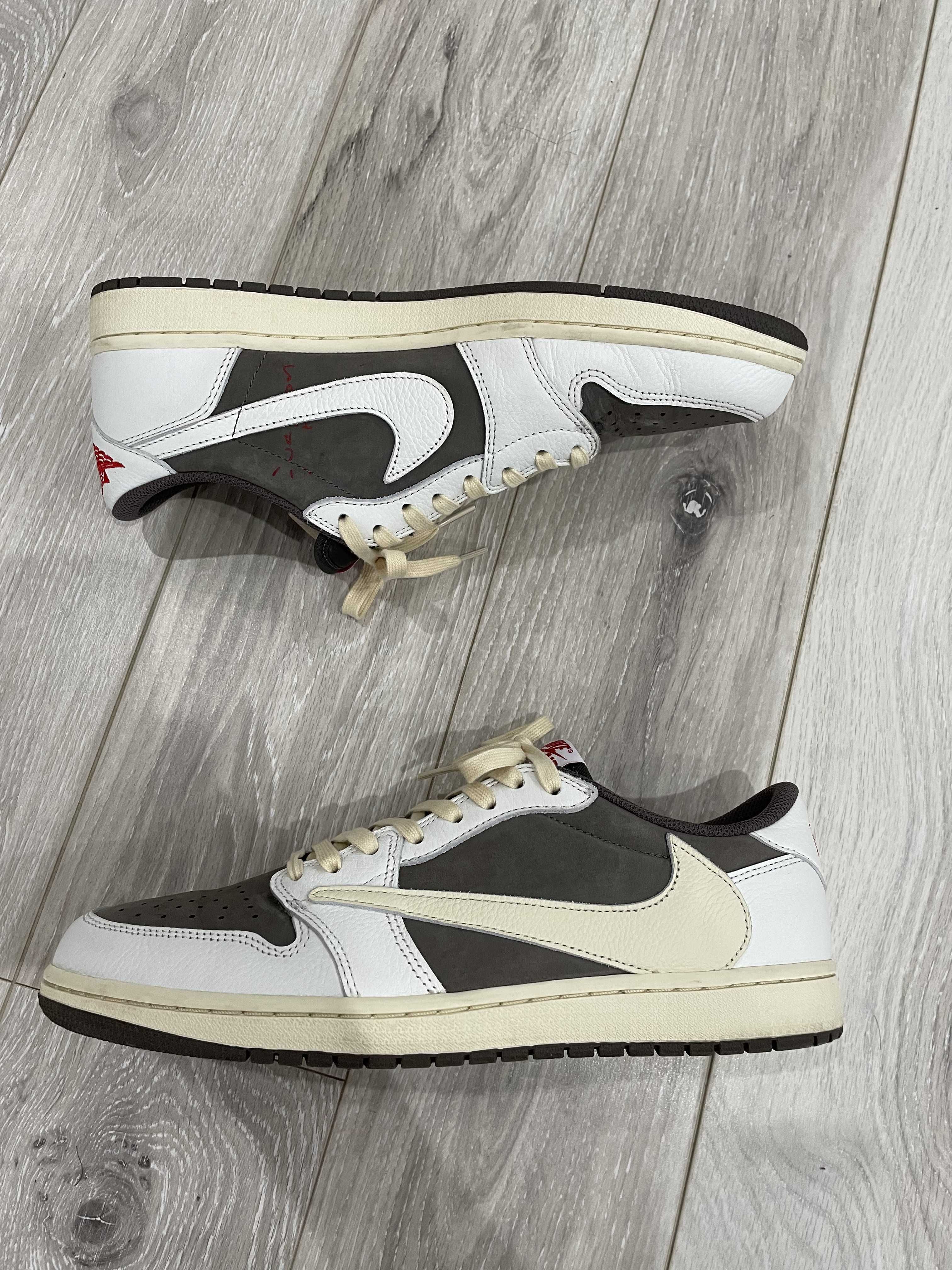 Travis Scott × Nike Air Jordan 1 Low OG SP "Reverse Mocha/Sail and Ridgerock"