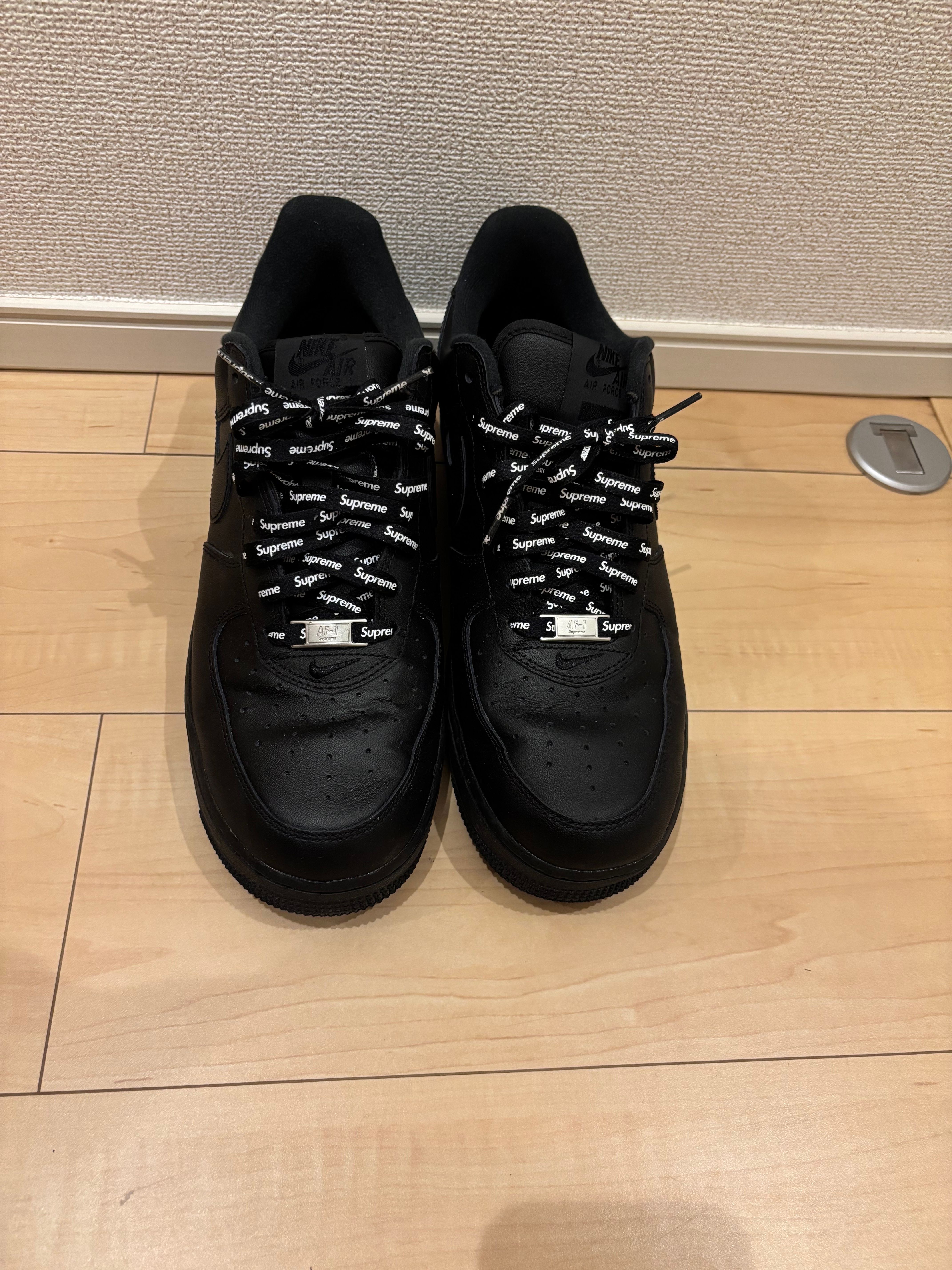 Supreme × Nike Air Force 1 Low "Black"