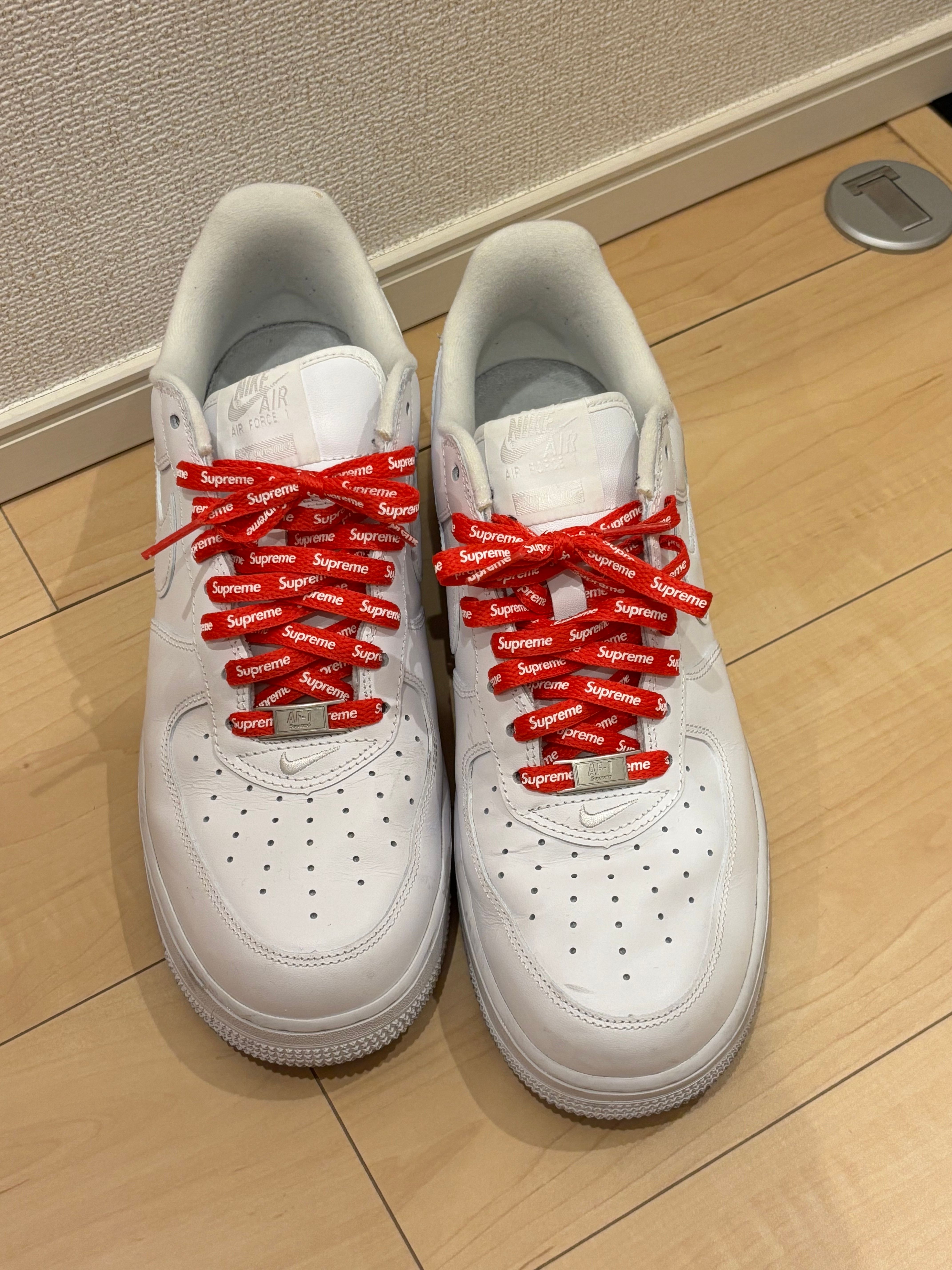 Supreme × Nike Air Force 1 Low "White"