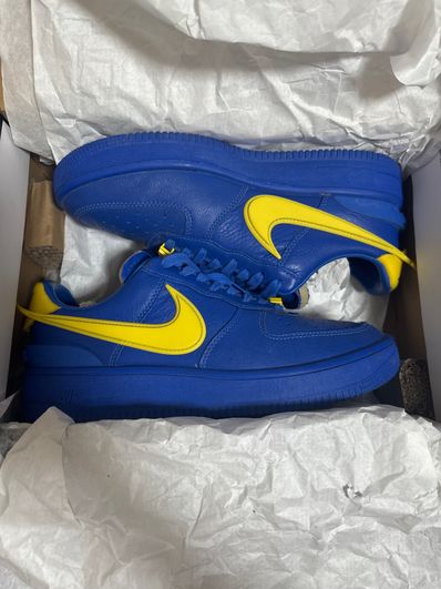 AMBUSH × Nike Air Force 1 Low "Game Royal and Vivid Sulfur"