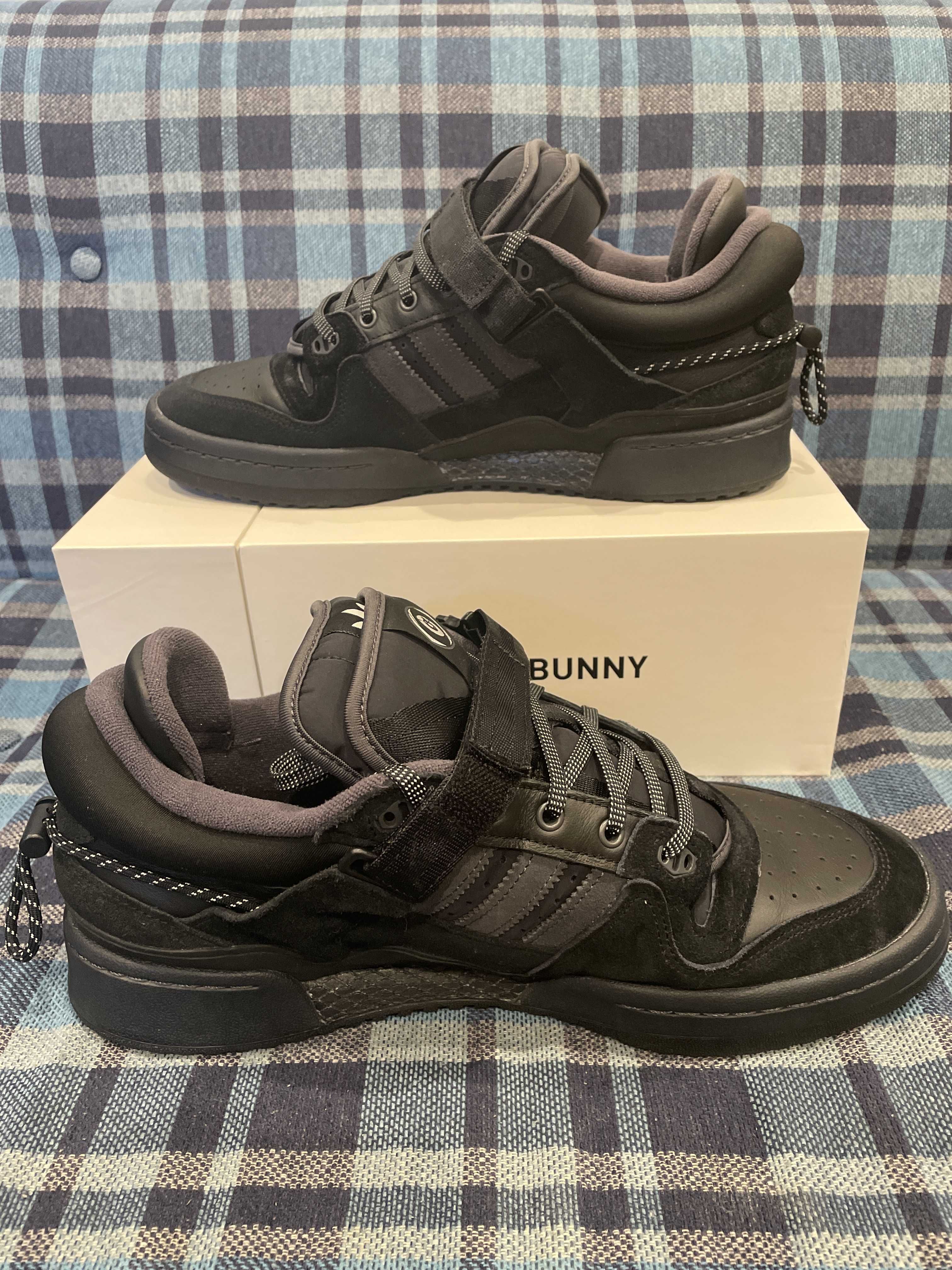 Bad Bunny × adidas Forum 84 Low "Core Black"