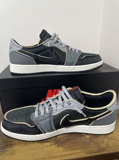 Nike Air Jordan 1 Low OG EX "Black and Smoke Grey"