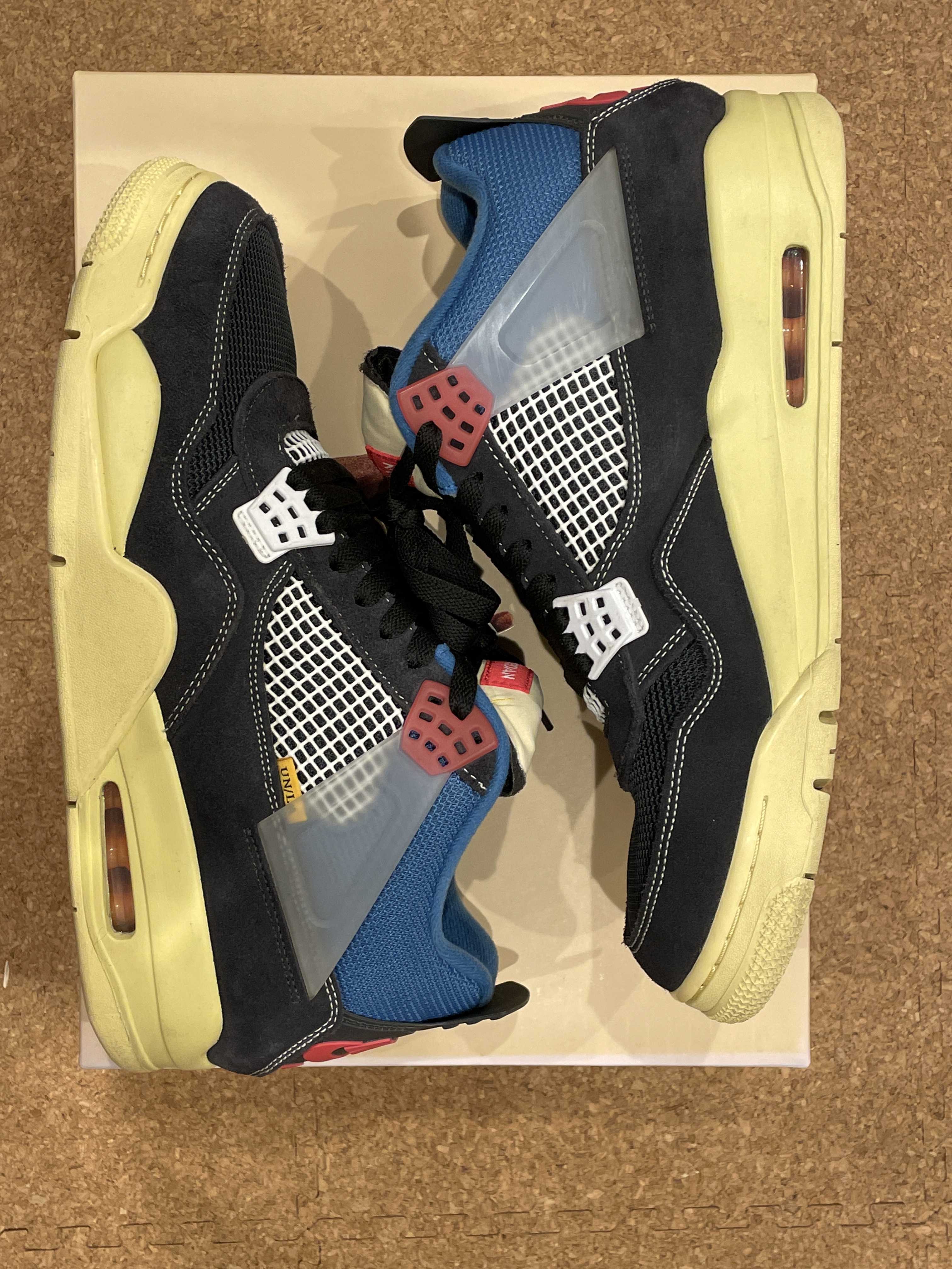 UNION × NIKE AIR JORDAN 4 "OFF NOIR"