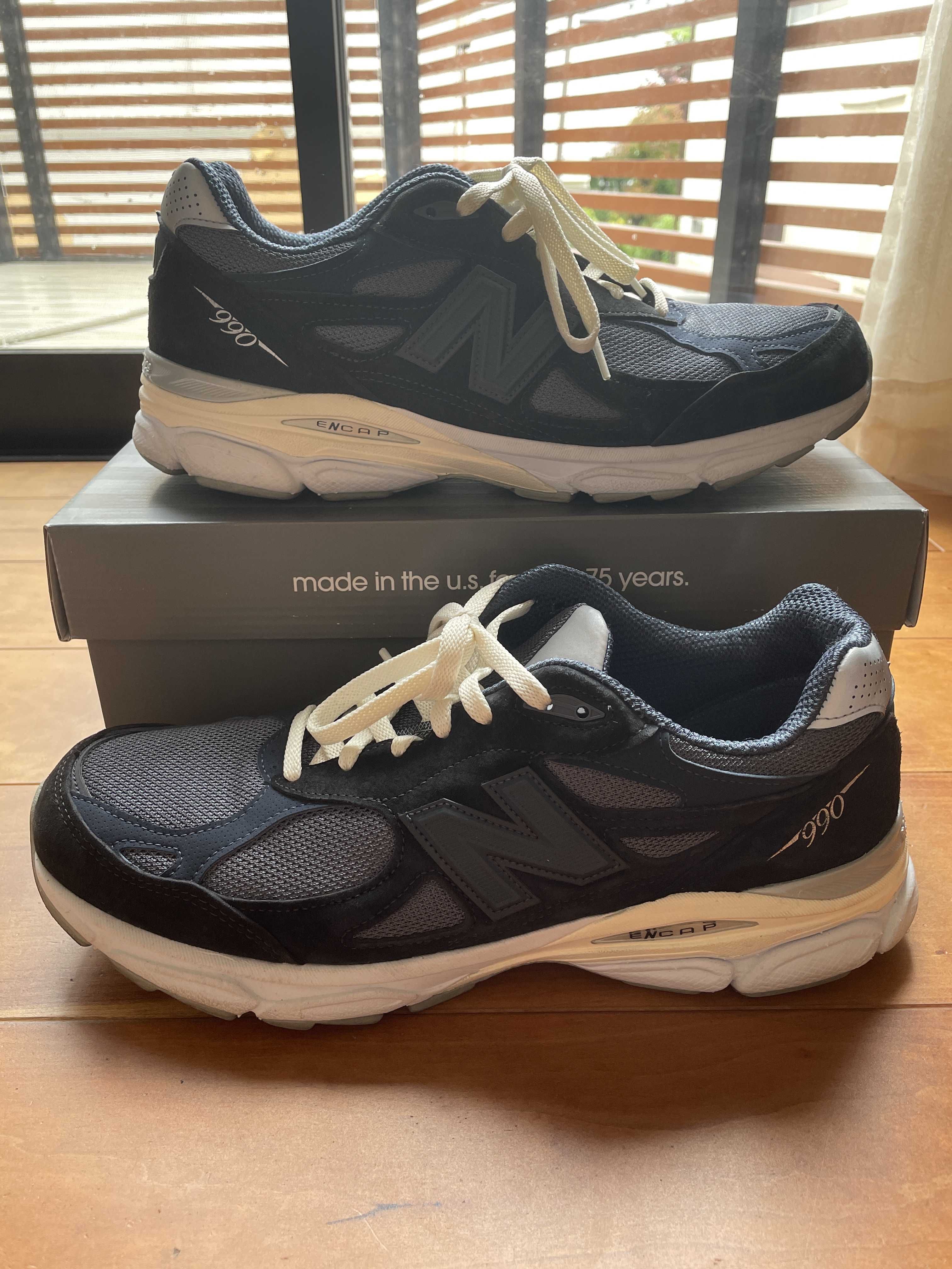 KITH Ronnie Fieg × New Balance 990V3 "Genesis/Navy"