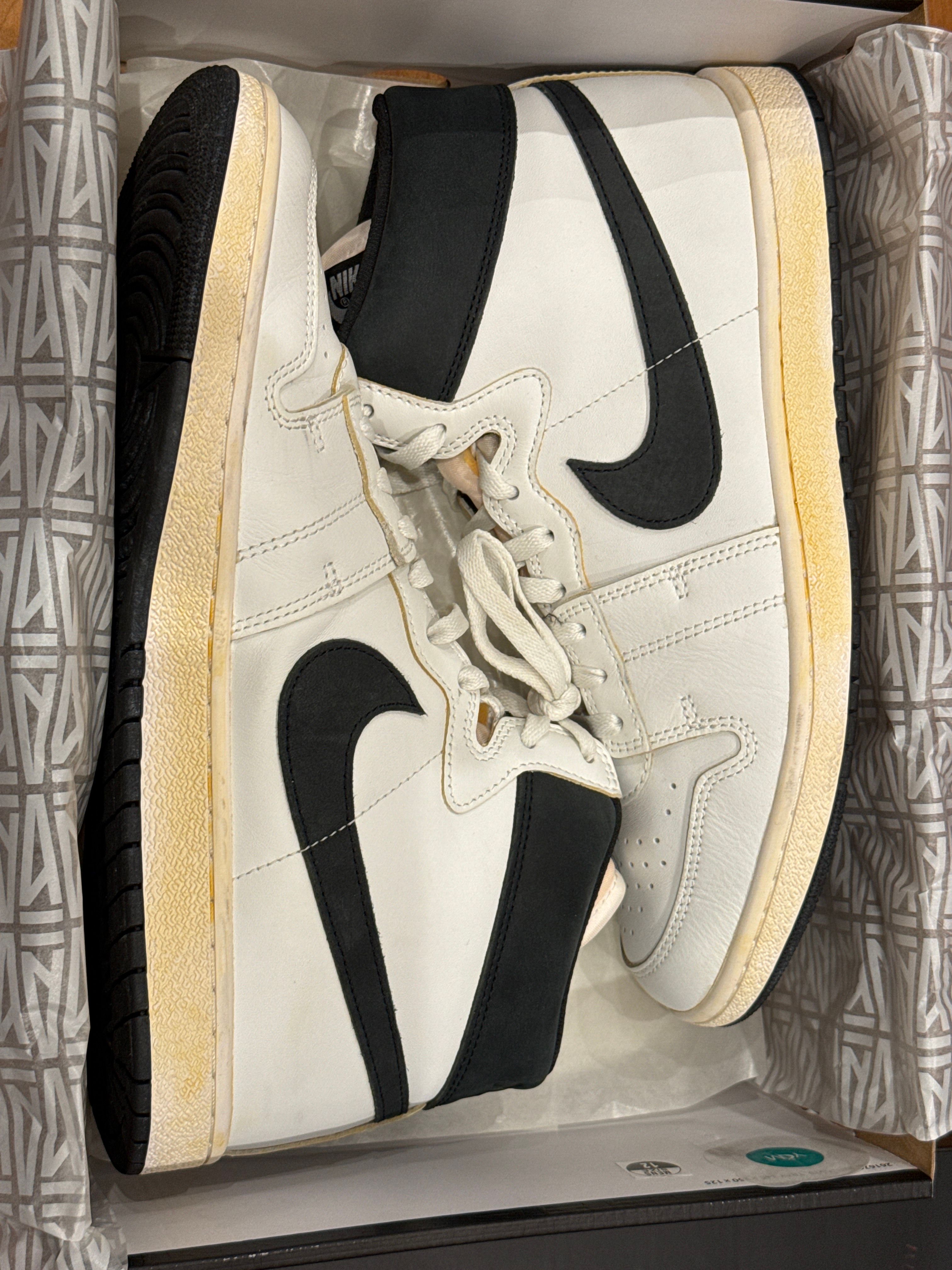 A Ma Maniere × Nike Jordan Air Ship SP "Summit White/Black"