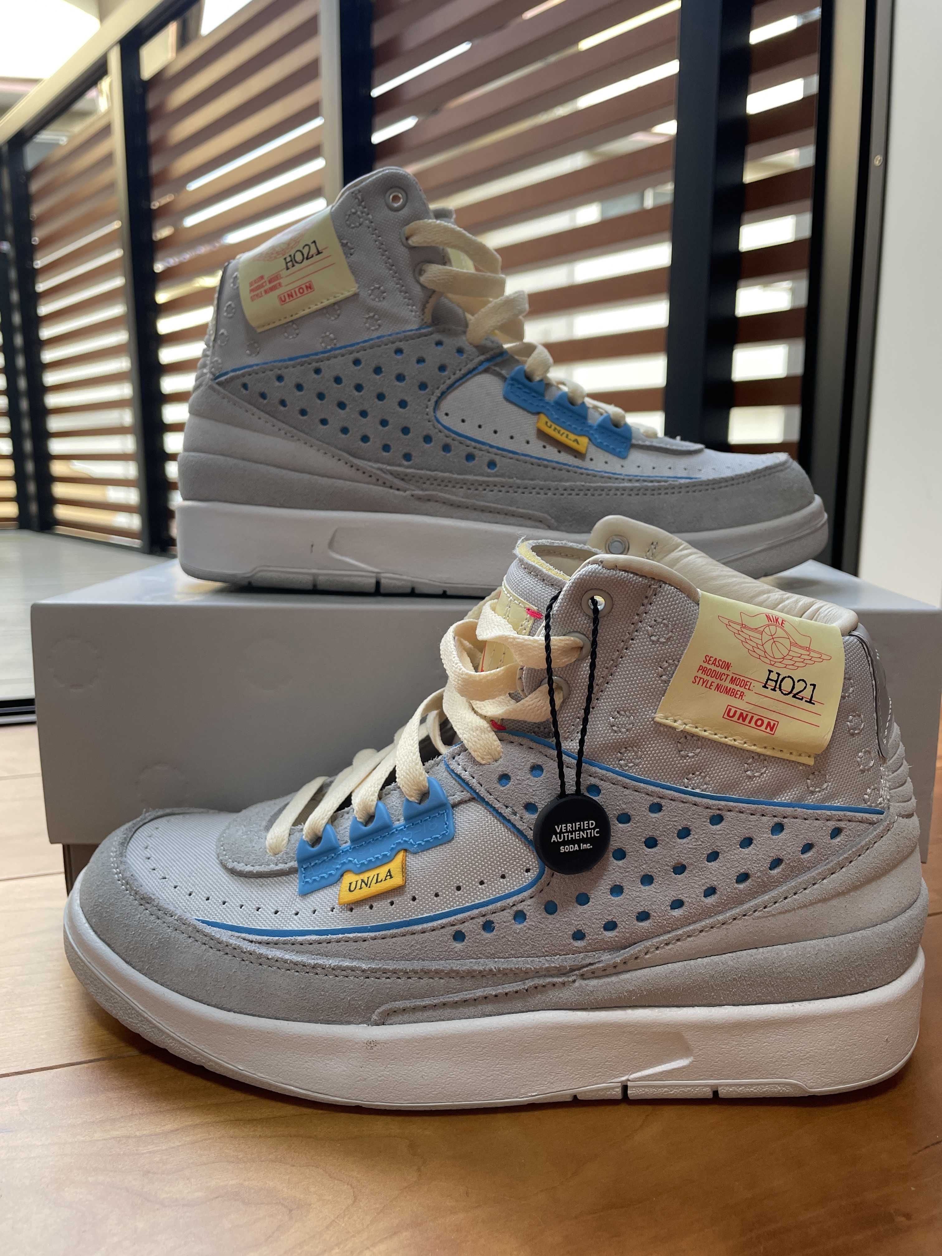 UNION × Nike Air Jordan 2 "Grey Fog"