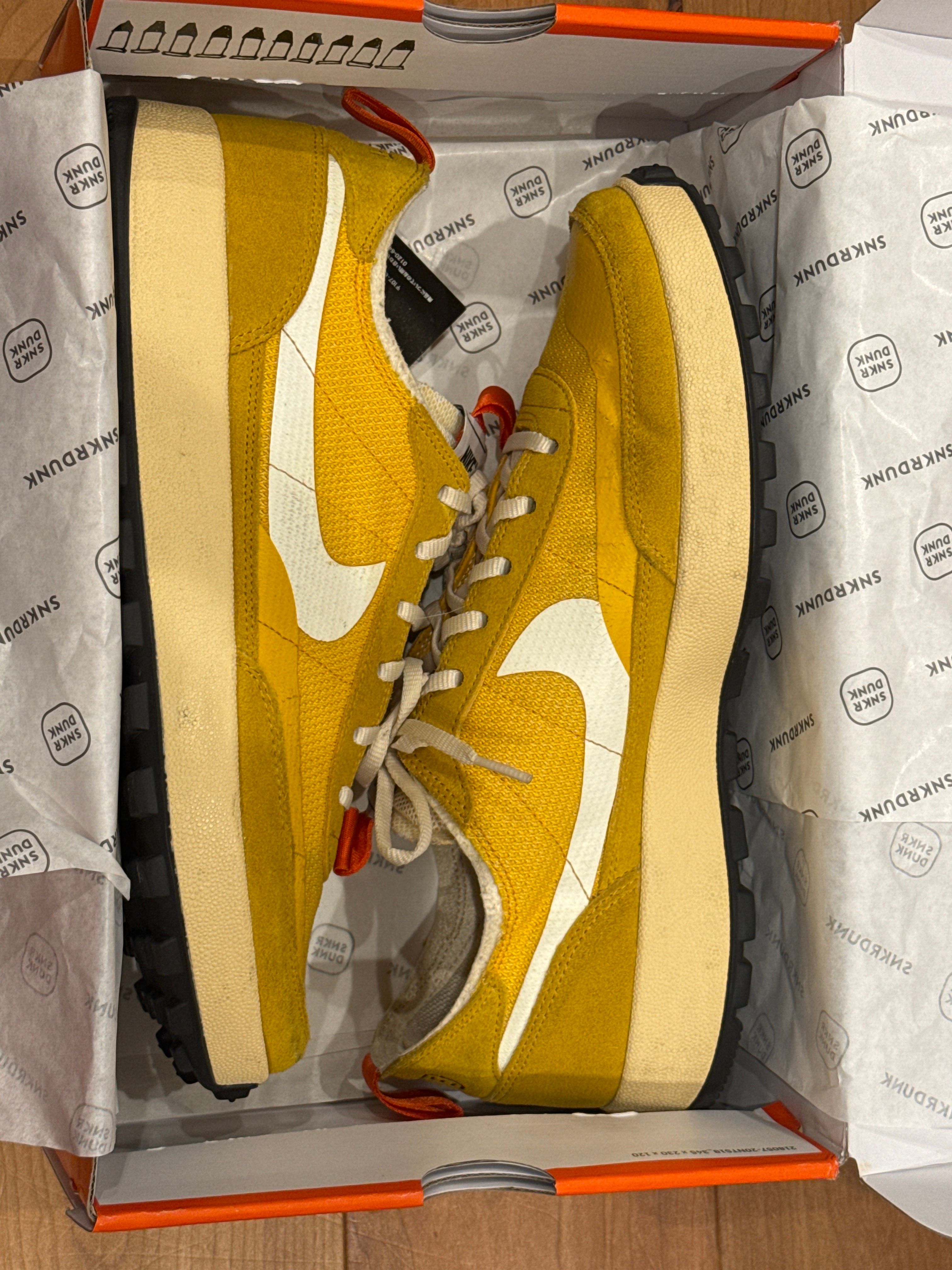Tom Sachs × NikeCraft Women's General Purpose Shoe "Yellow / Archive"