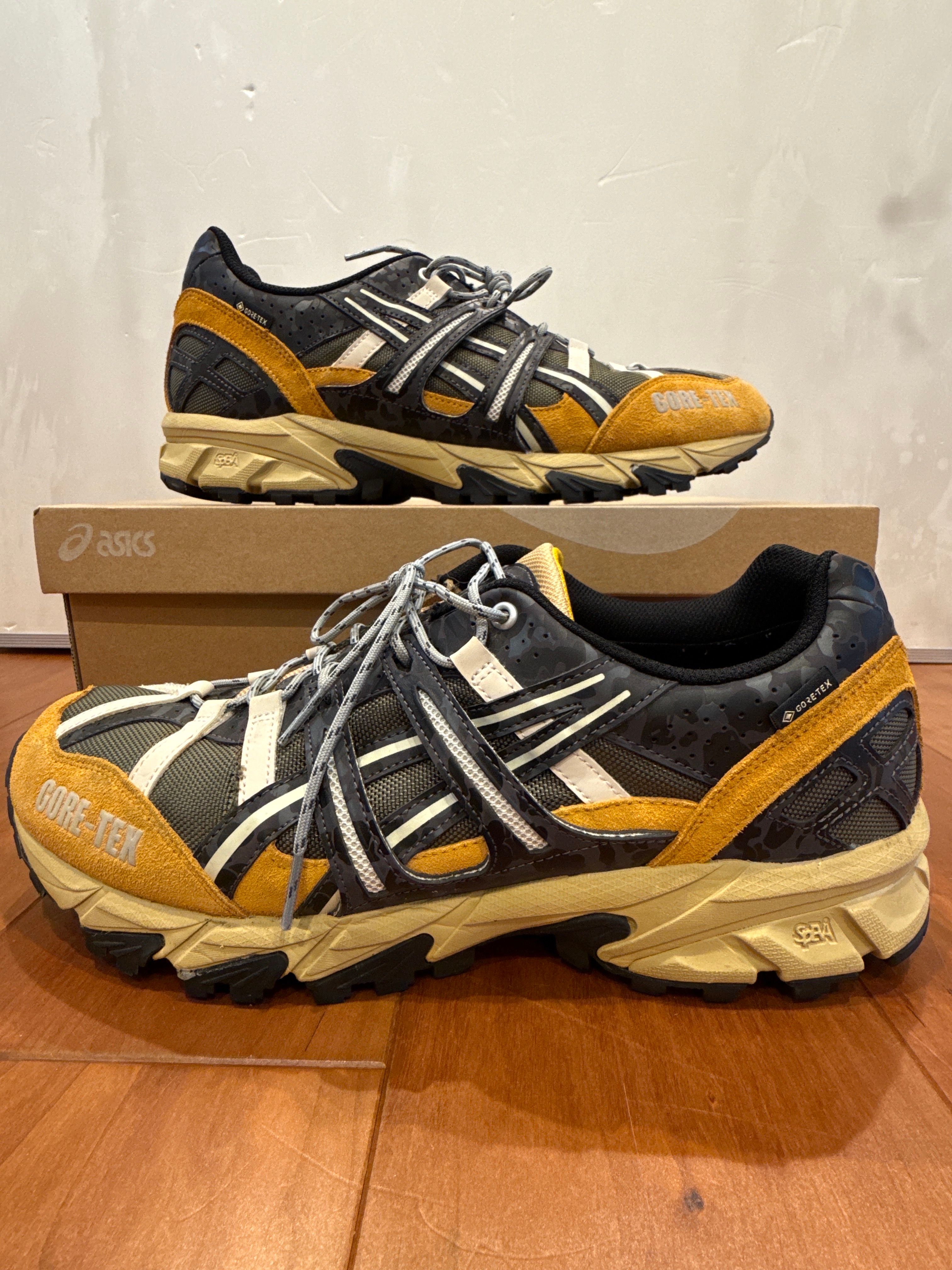 atmos × Grip Swany × Asics Gel-Sonoma 15-50 GORE-TEX "Beige/Khaki"