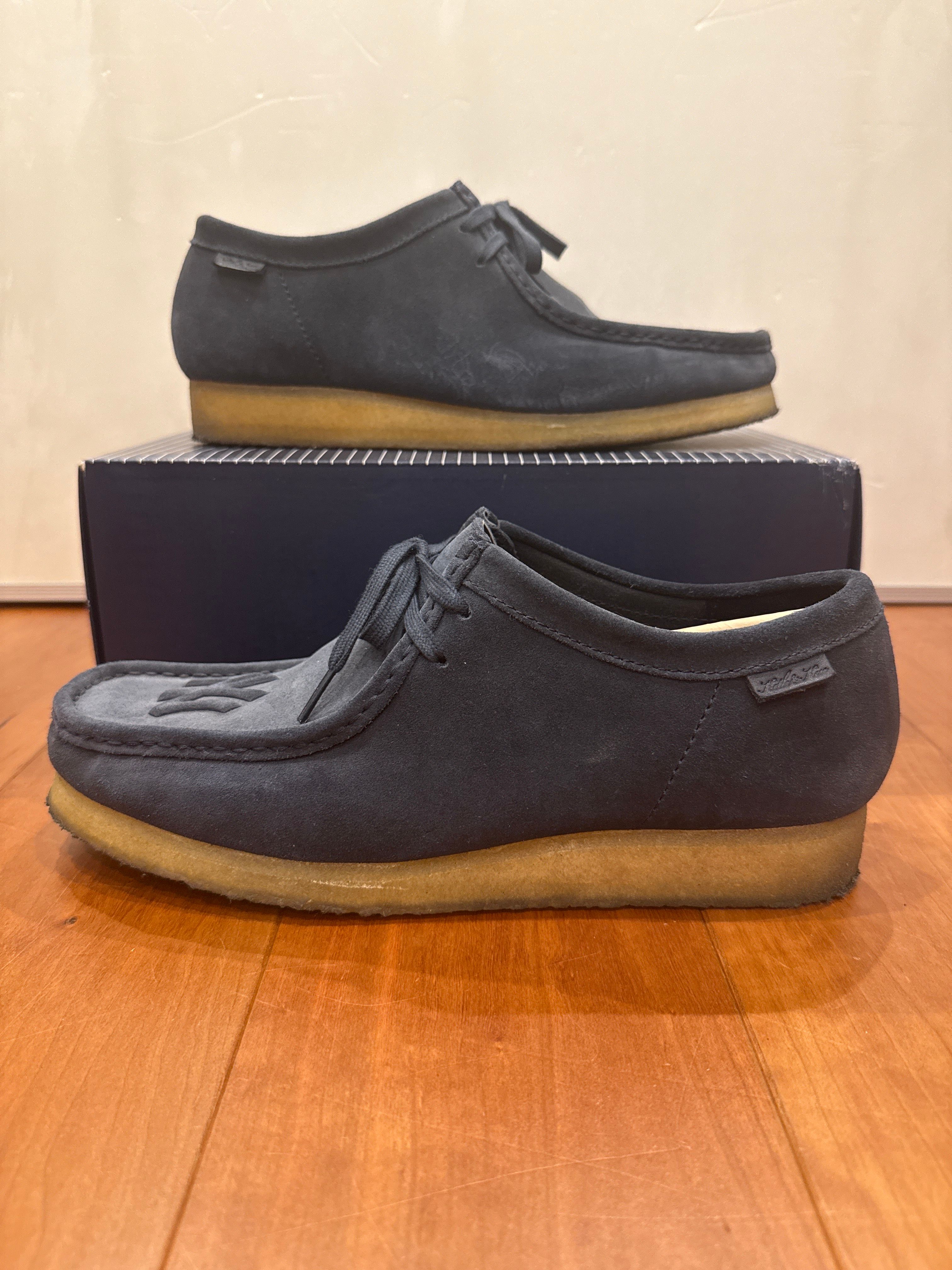 KITH × New York Yankees × Clarks Wallabee Lo "Navy"