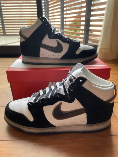 SLAM JAM x NIKE DUNK HIGH "WHITE/CLEAR BLACK"