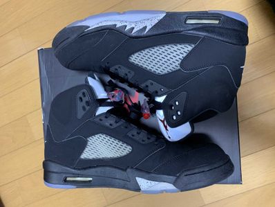 Nike Air Jordan 5 Retro OG "Black/Fire Red/Metallic Silver/White" (2016)