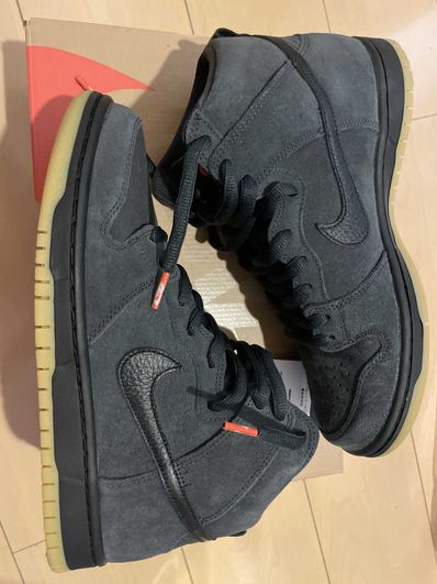 Nike SB Dunk High Orange Label "Dark Grey"